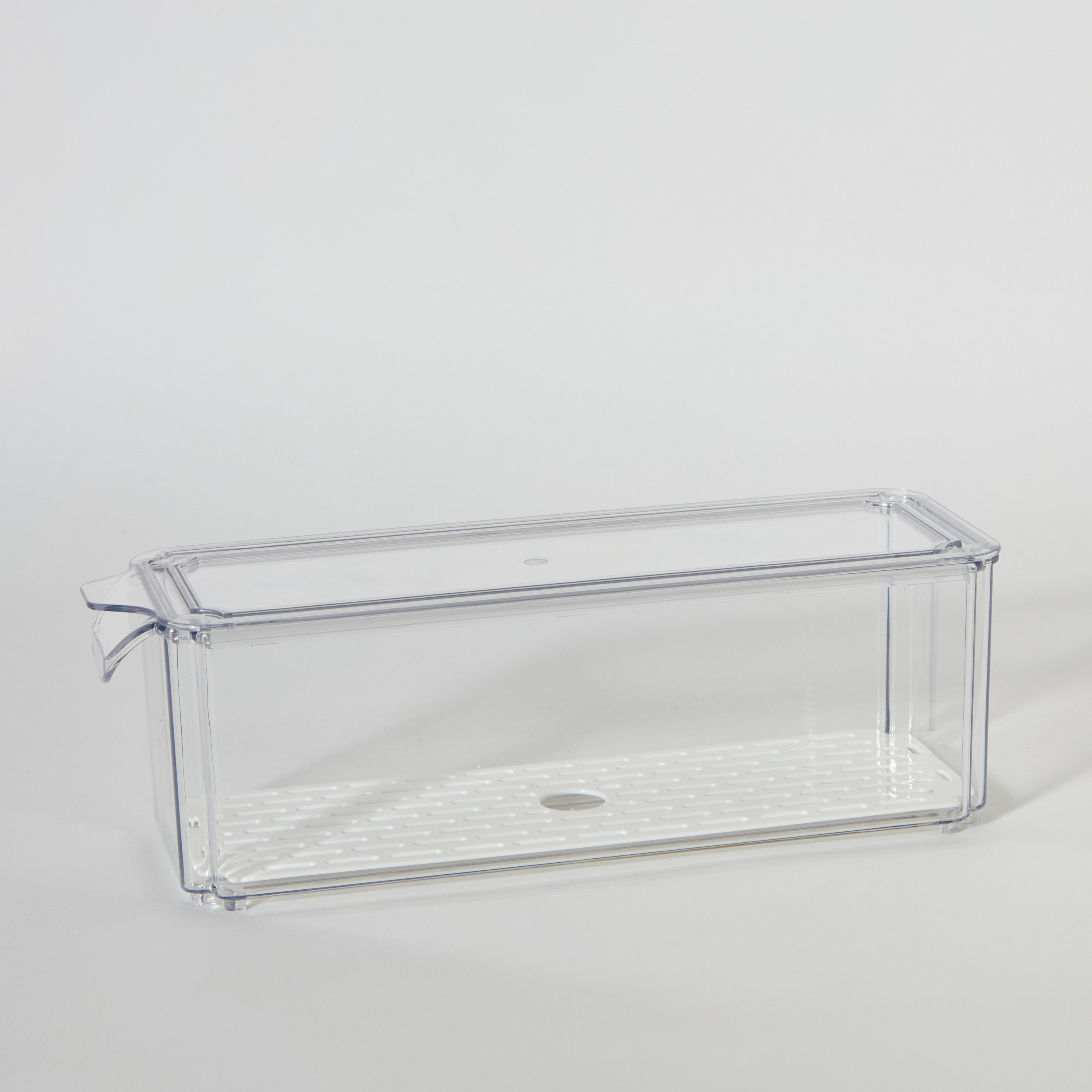Sistematico Stackable Fridge Organiser with Drainage Tray - 850 ml-hbxkitchen-kitchenware-kitchenaccessories-image-6