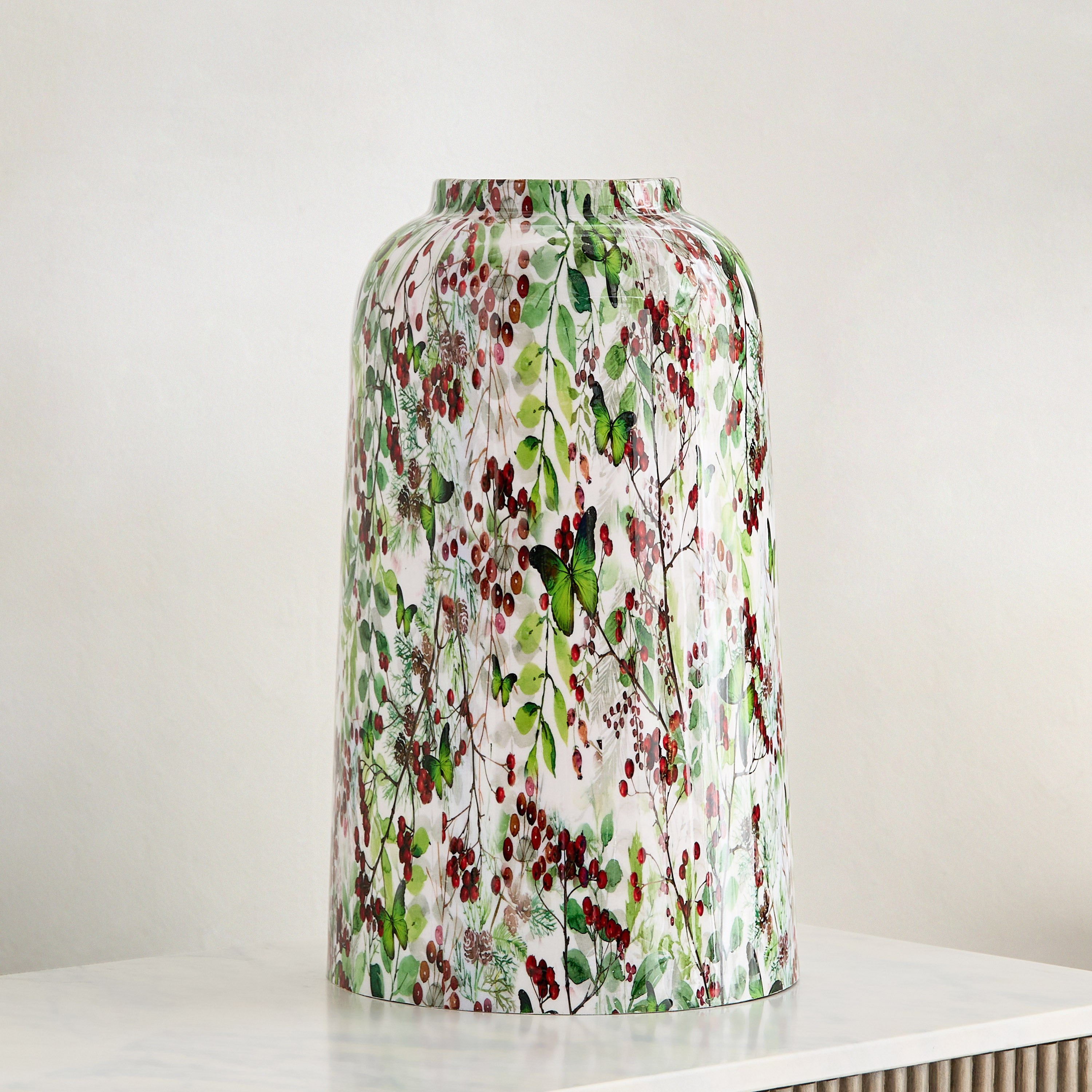 مزهرية مطلية من بيري - 23.5x23.5x39.5 سم-hbxhomeware-homedecor-vases-image-2