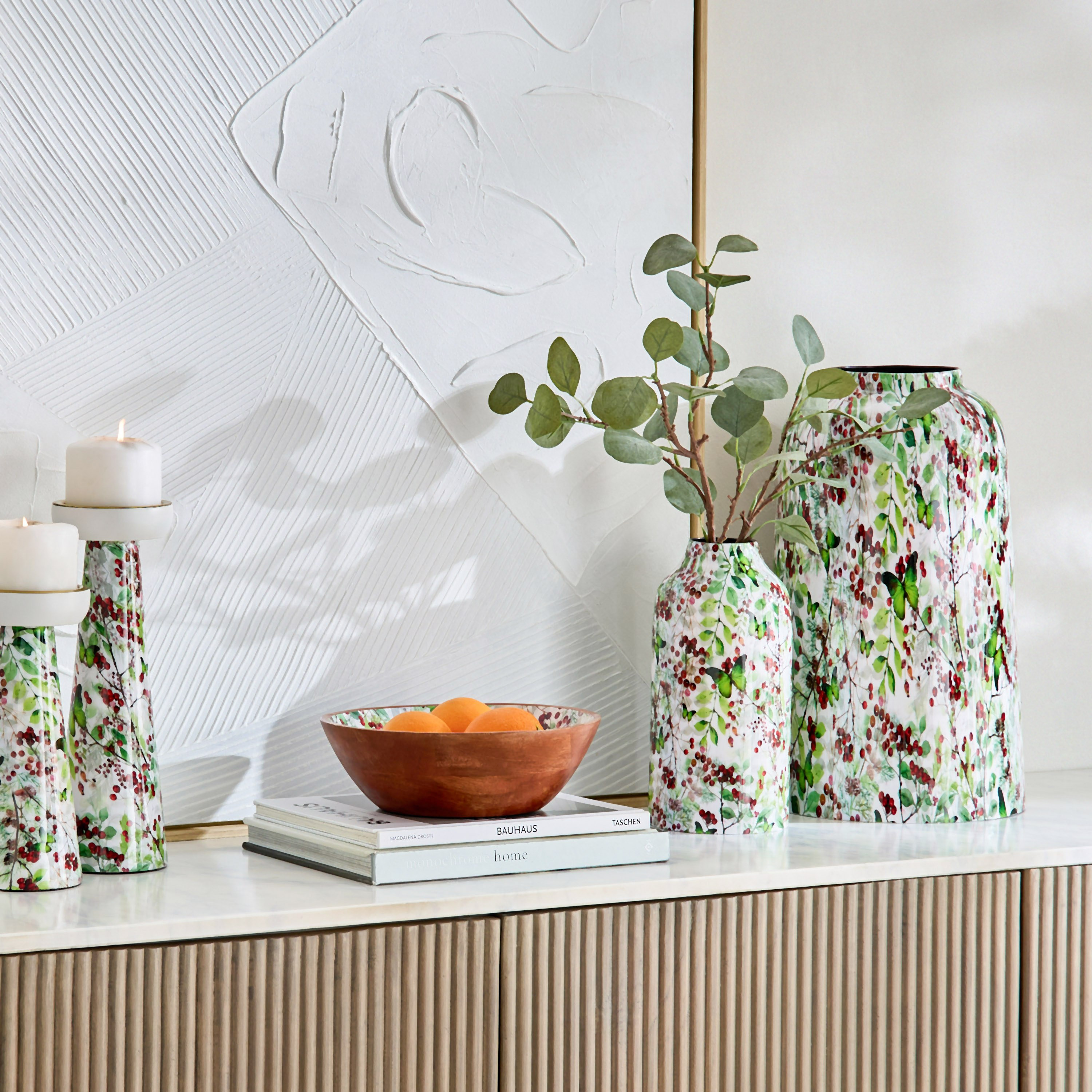 مزهرية مطلية من بيري - 23.5x23.5x39.5 سم-hbxhomeware-homedecor-vases-image-4