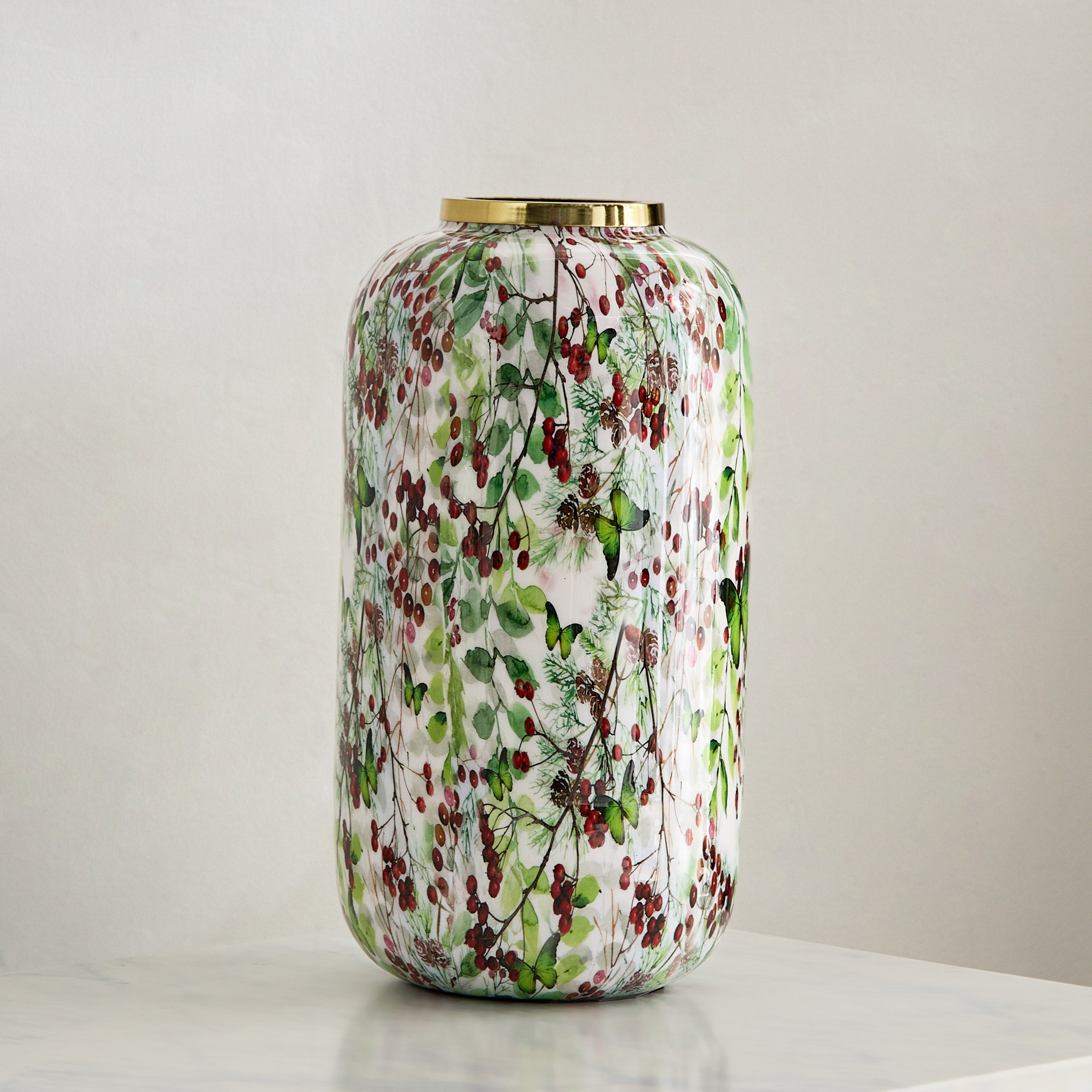 Berry Enamelled Vase - 17x17x31.5 cm-PROMO_HB_AE_B1G1_250925-image-2