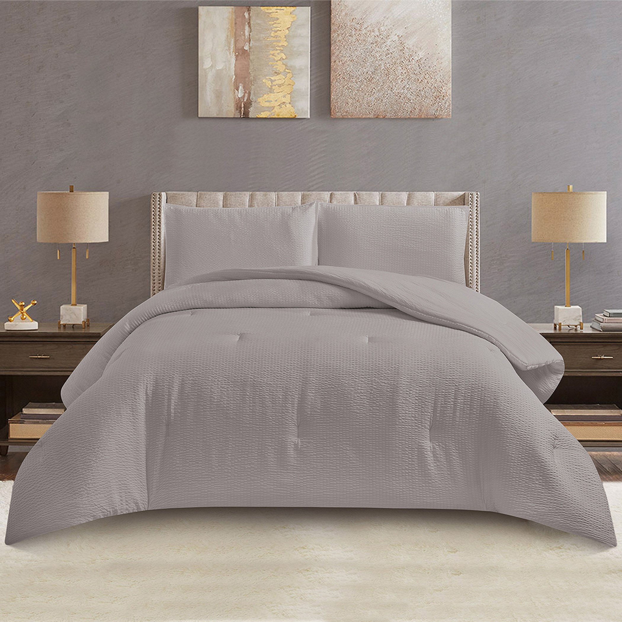 Theo Stripe Seersucker 3-Piece Twin Comforter Set - 150x220 cm-hbxhomeware-hbxbedroom-image-2