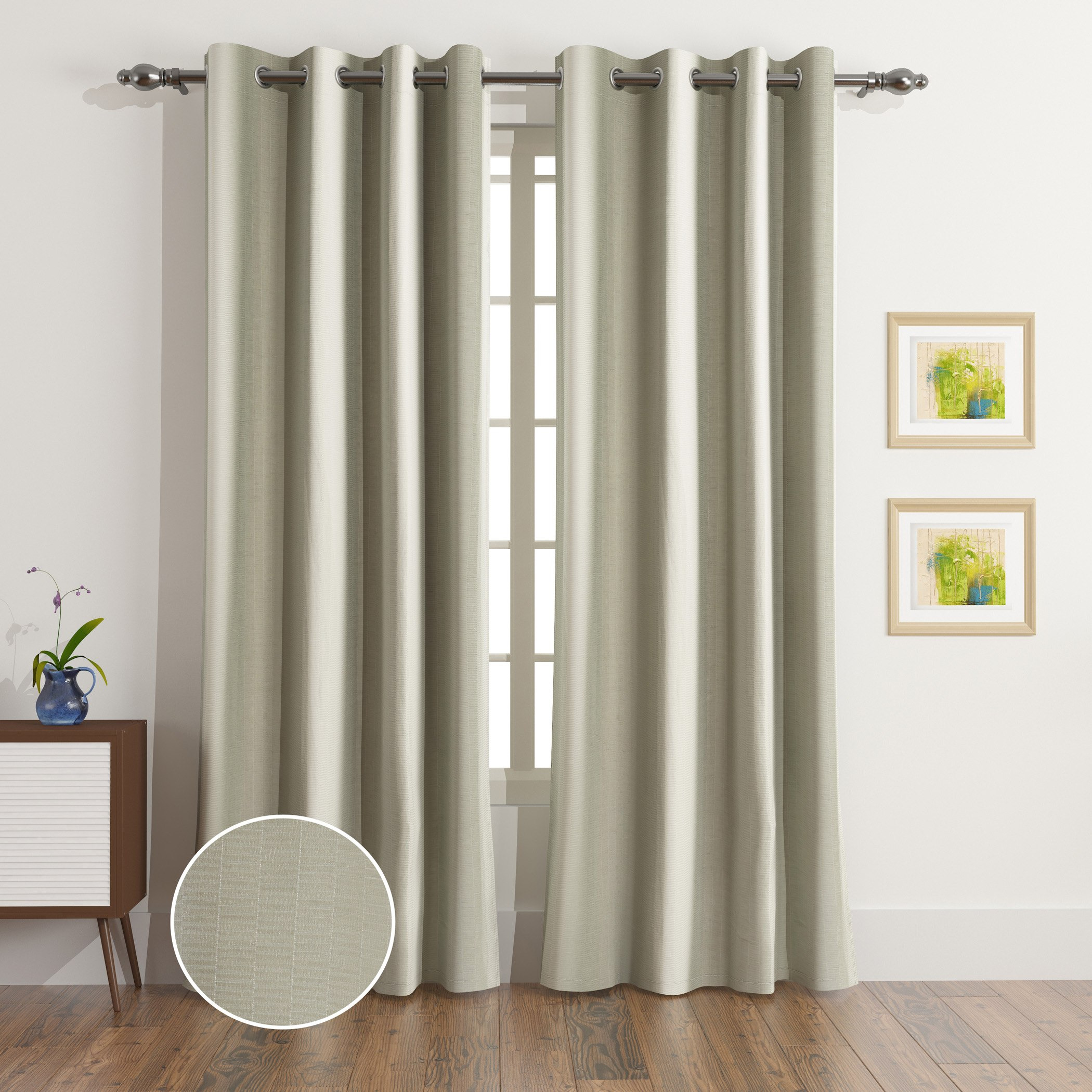 Dolorez Otus 2-Piece Jacquard Curtain Set - 135x240 cm-PROMO_HB_AE_B2G2_011025-image-1