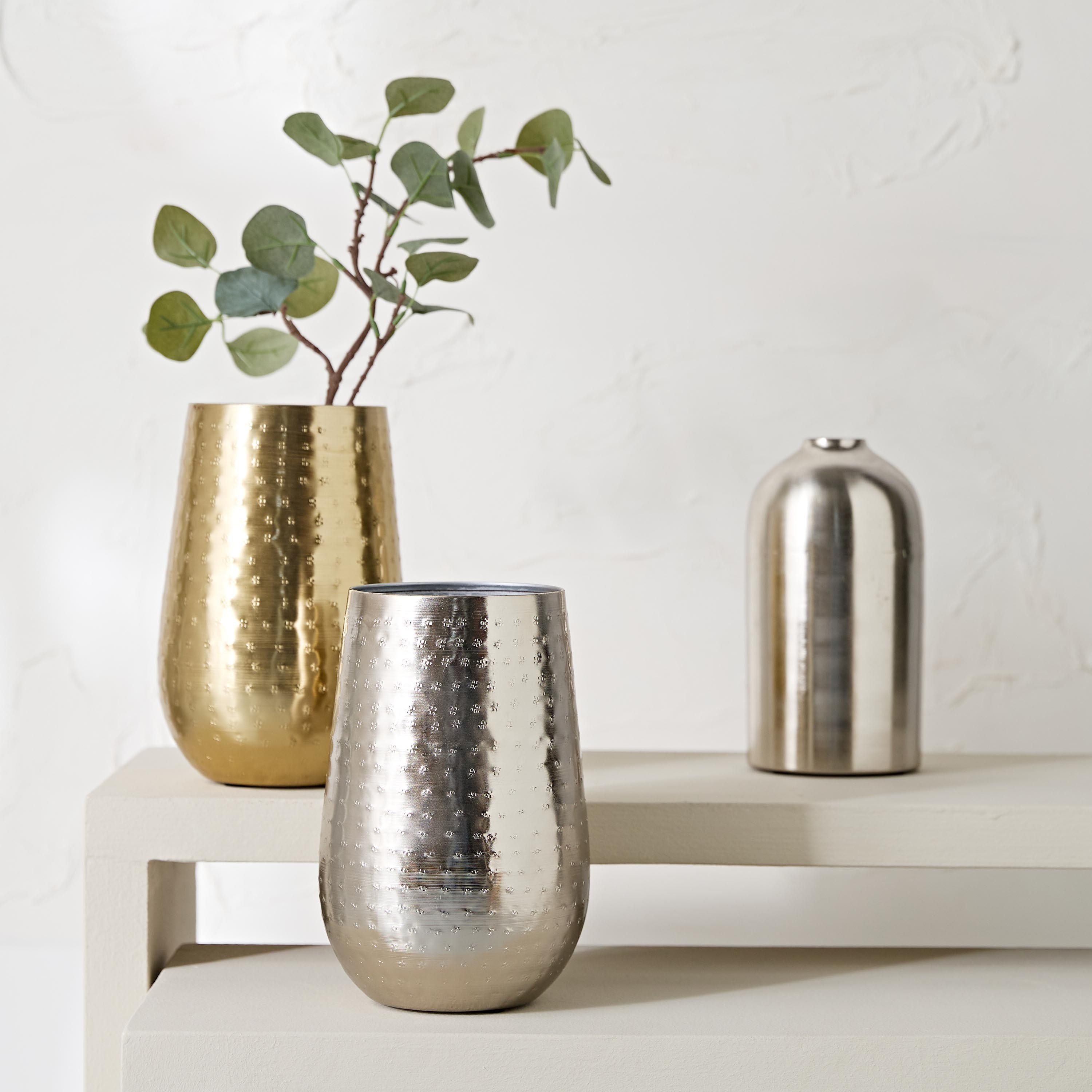 مزهرية معدن من أفيا - 15x15x23 سم-hbxbedroom-decorandaccessories-vases-image-4
