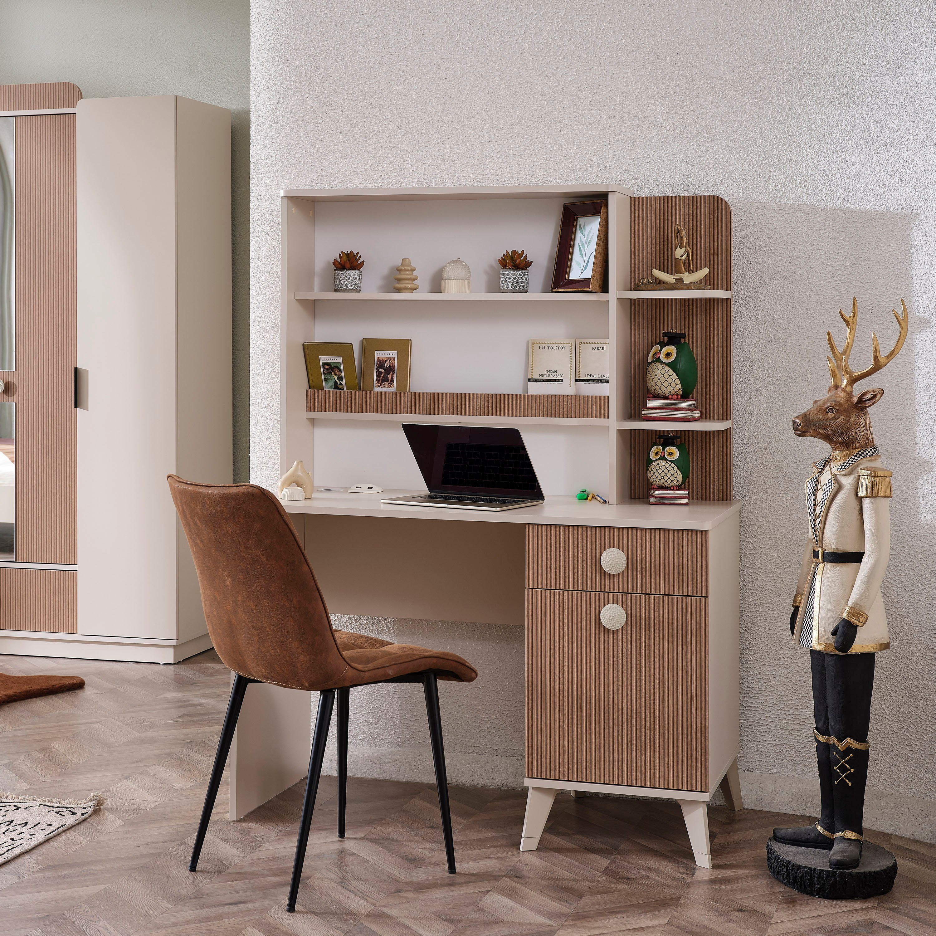 Kingslay 2-Door Bookcase-hbxfurniture-office-bookcases-image-1