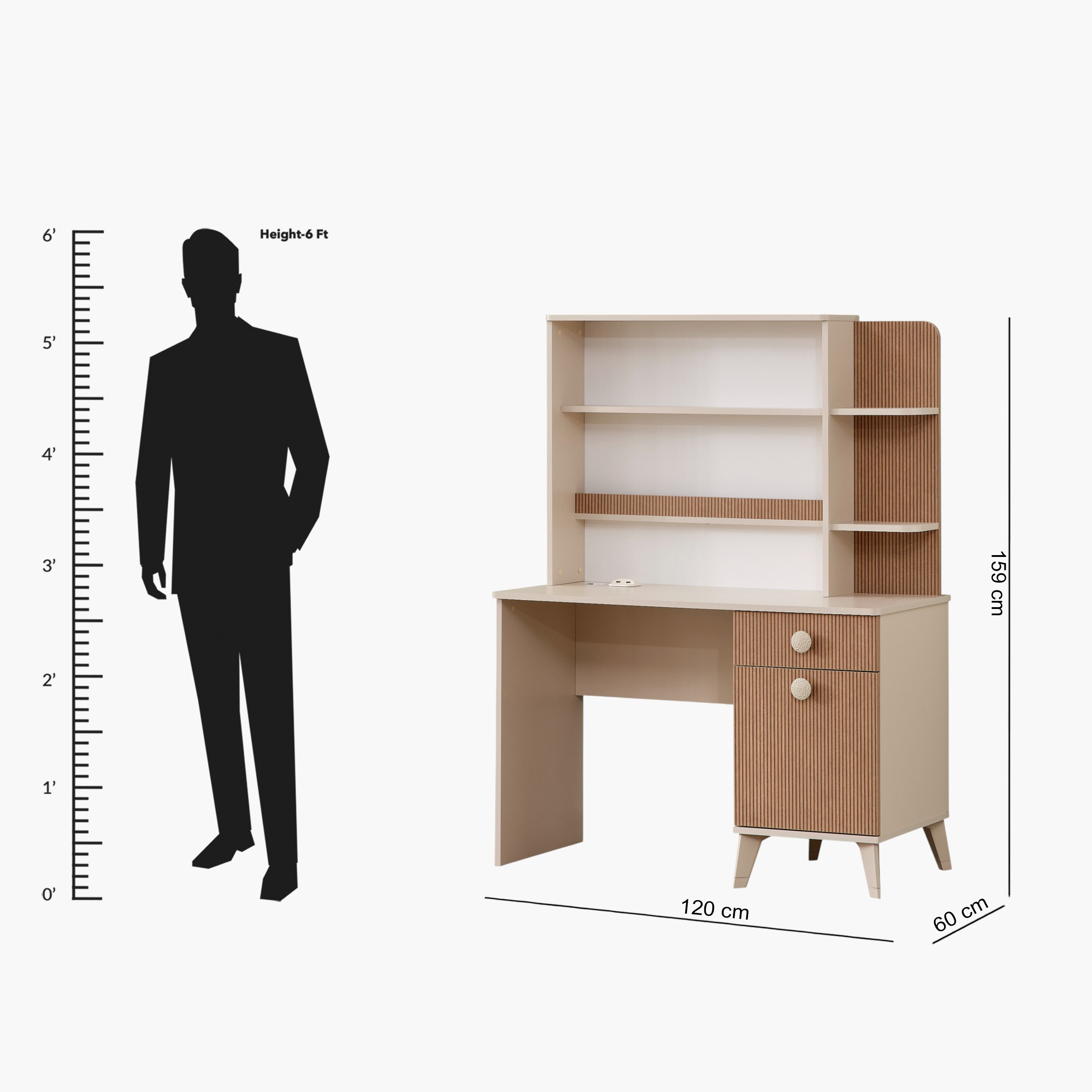 Kingslay 2-Door Bookcase-hbxfurniture-office-bookcases-image-11