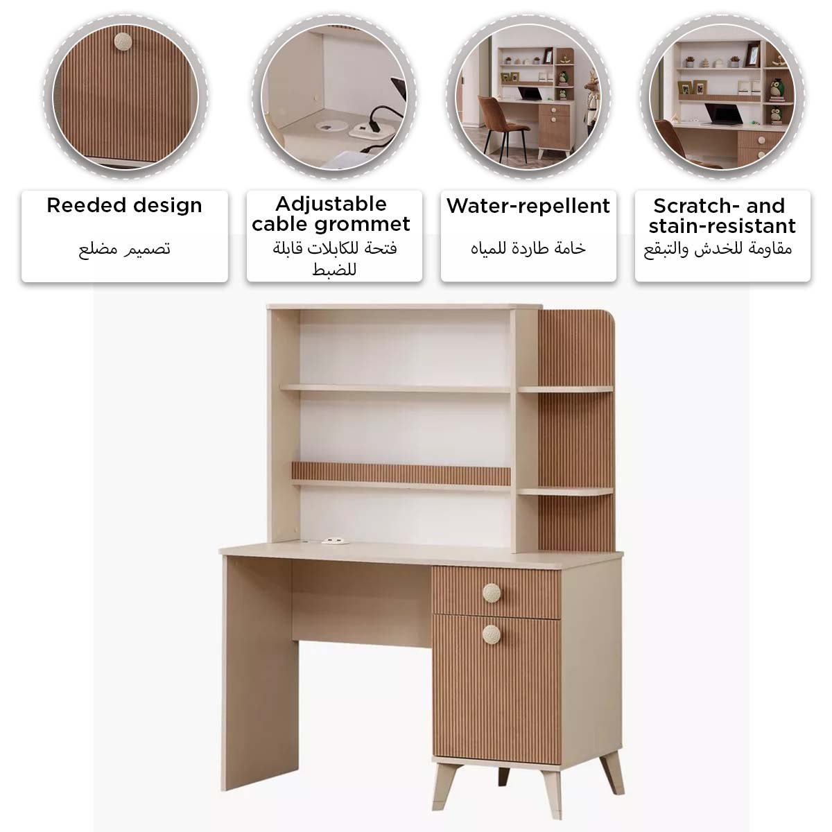 Kingslay 2-Door Bookcase-hbxfurniture-office-bookcases-image-6