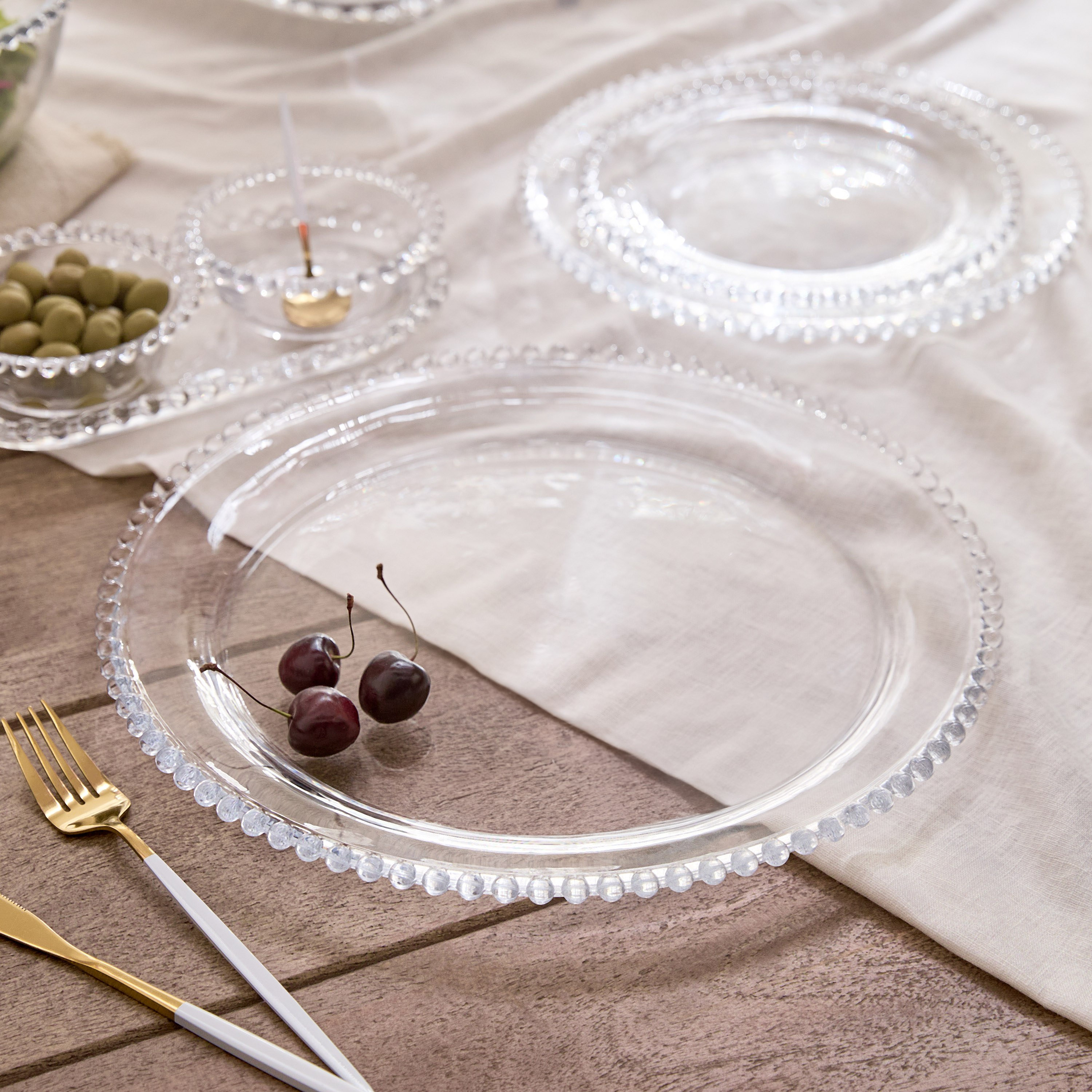 Merriam Beaded Serving Plate - 27 cm-hbxdecorandfurnishings-tabletop-serveware-image-1