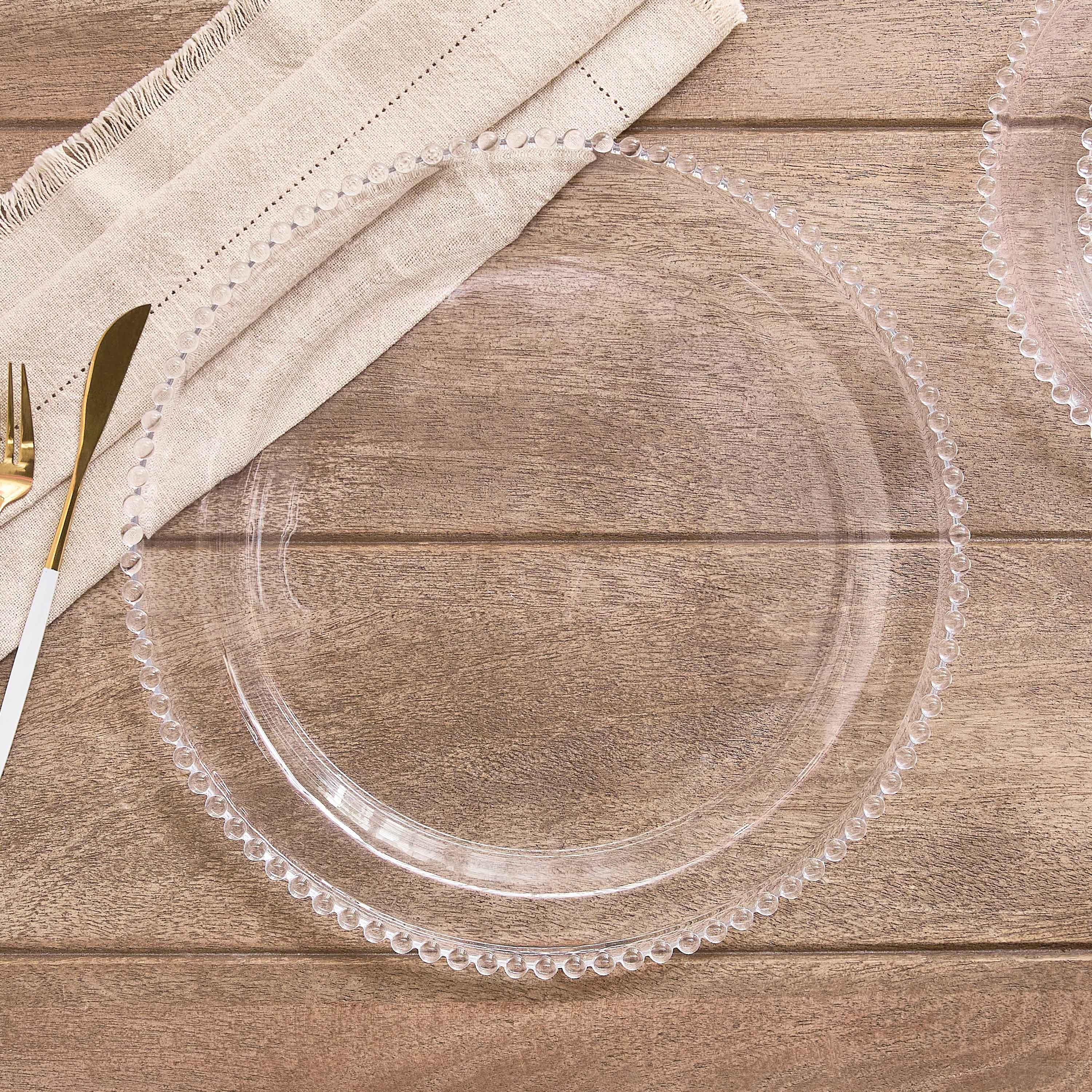 Merriam Beaded Serving Plate - 27 cm-hbxdecorandfurnishings-tabletop-serveware-image-2