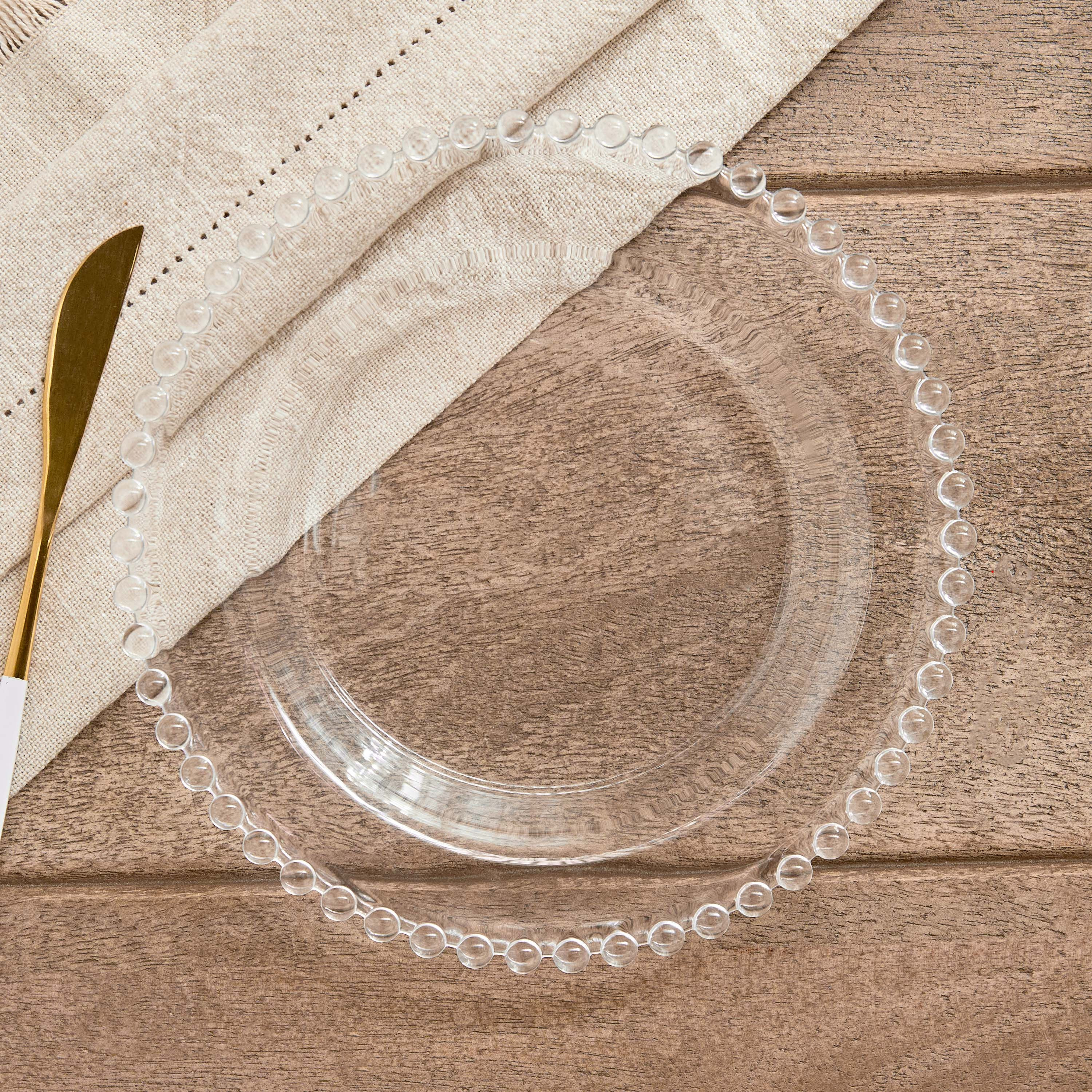 Merriam Beaded Serving Plate - 21 cm-hbxdecorandfurnishings-tabletop-serveware-image-2