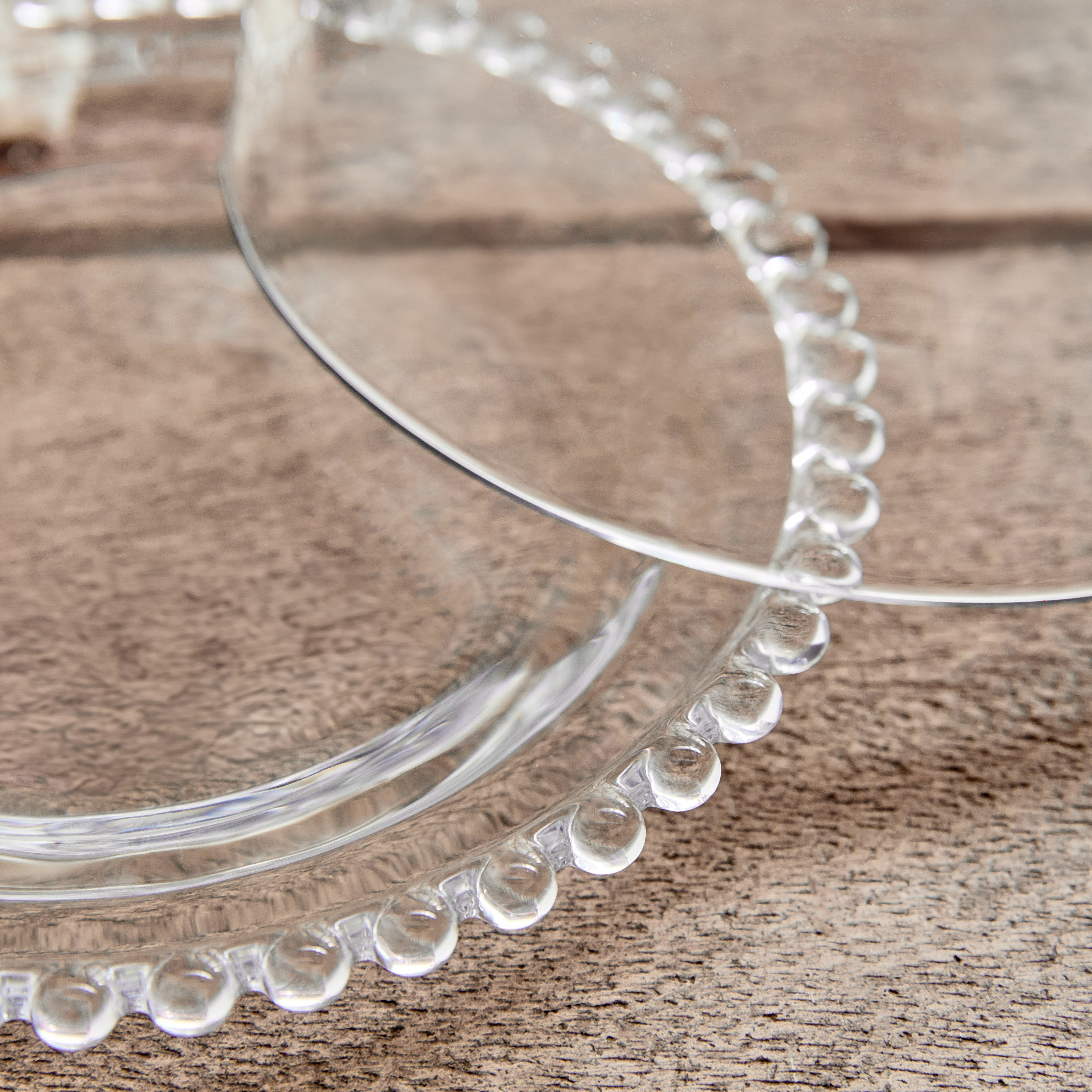 Merriam Beaded Cake Stand with Dome - 19 cm-hbxdecorandfurnishings-tabletop-serveware-image-3