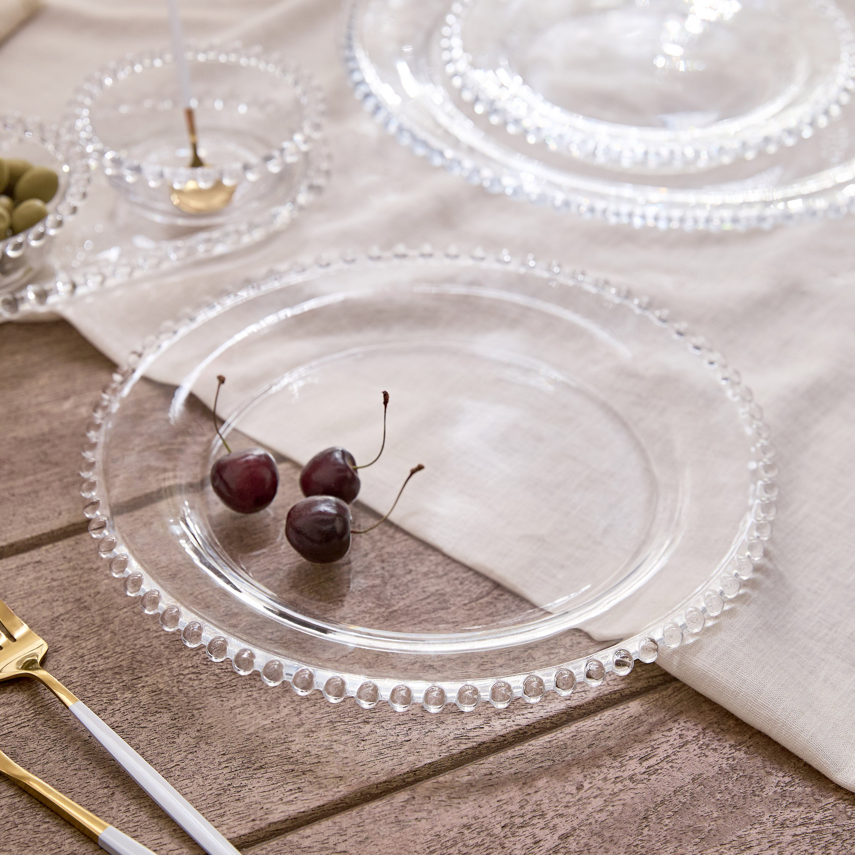 Merriam Beaded Serving Platter - 34 cm-hbxdecorandfurnishings-tabletop-serveware-image-1