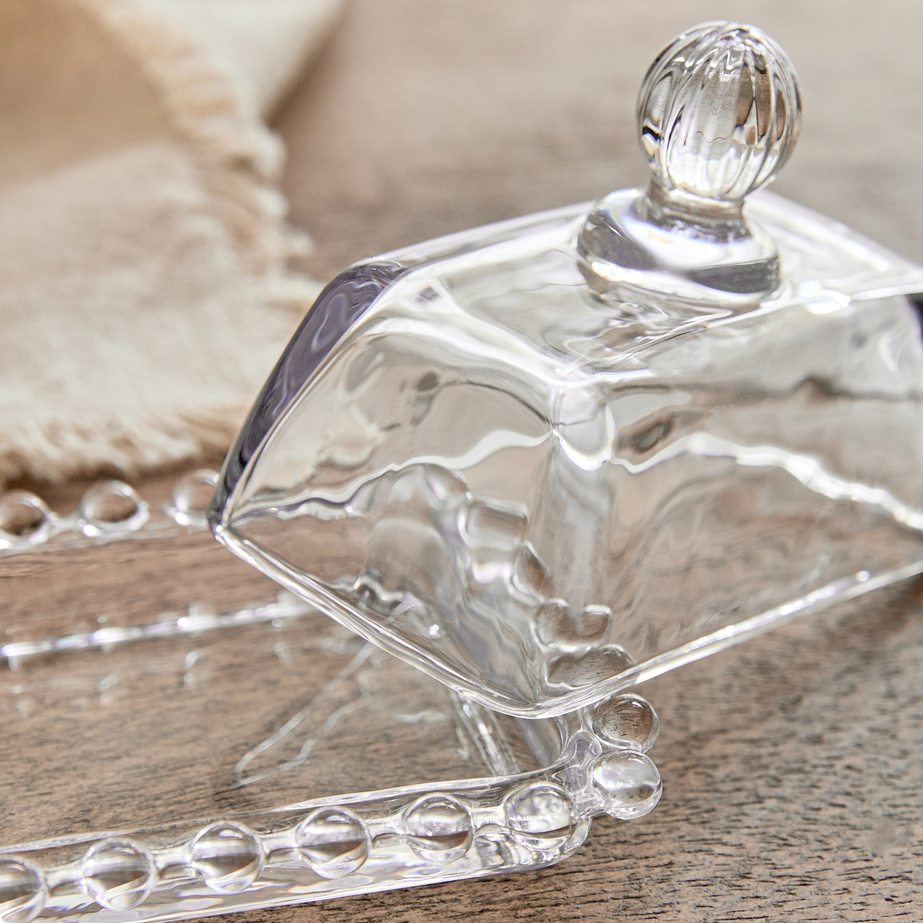 Merriam Beaded Butter Dish - 14 cm-hbxdecorandfurnishings-tabletop-serveware-image-3