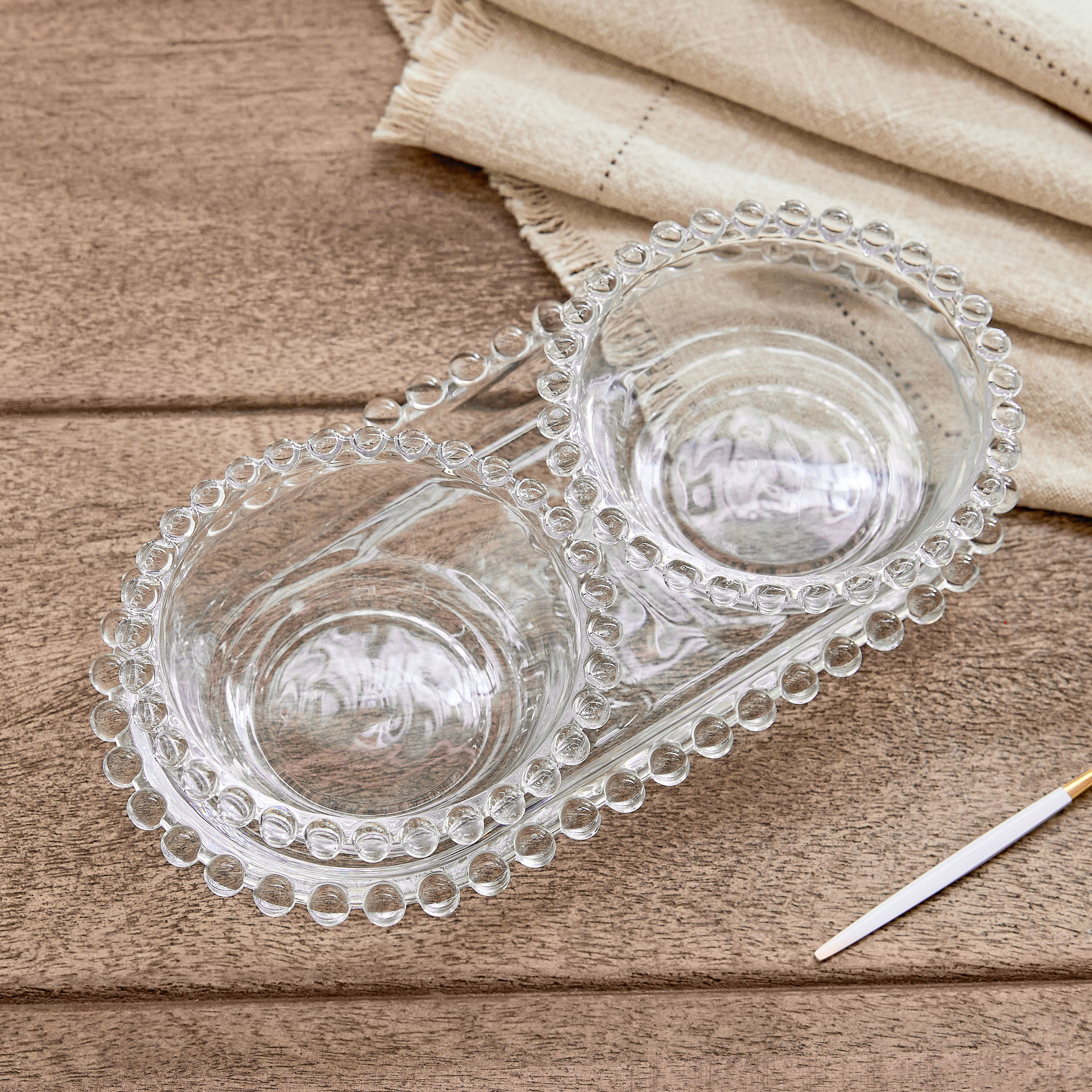Merriam Beaded Condiment Bowl with Tray-hbxdecorandfurnishings-tabletop-serveware-image-2