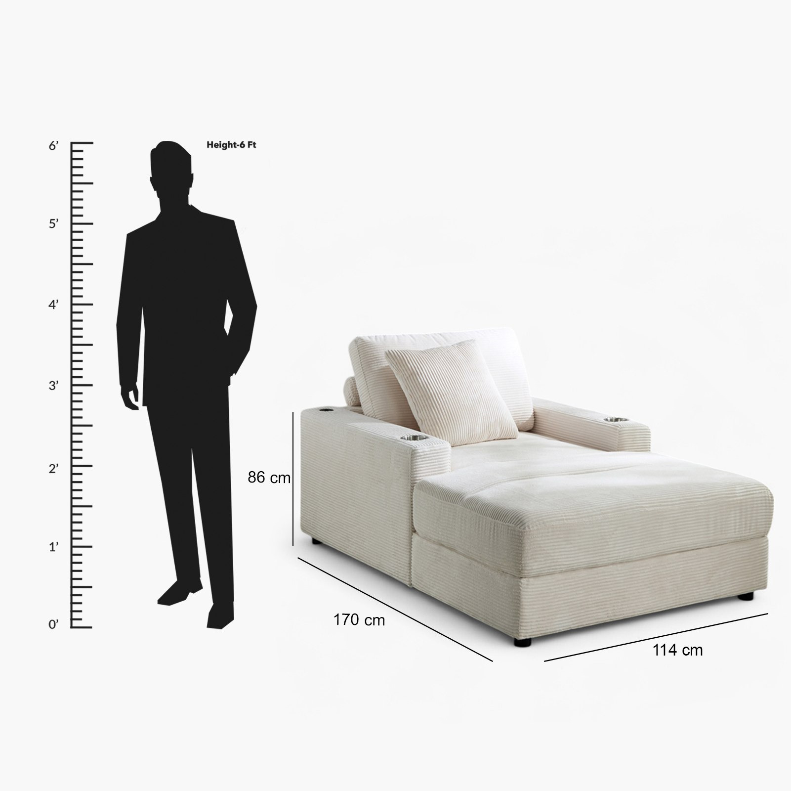 كرسي استرخاء قماش بمقعدين مع وسادة و2 حامل أكواب وشحن لاسلكي من أسبين-PROMO_HB_SA_HBX10_TH1000_NEW_031025-image-14
