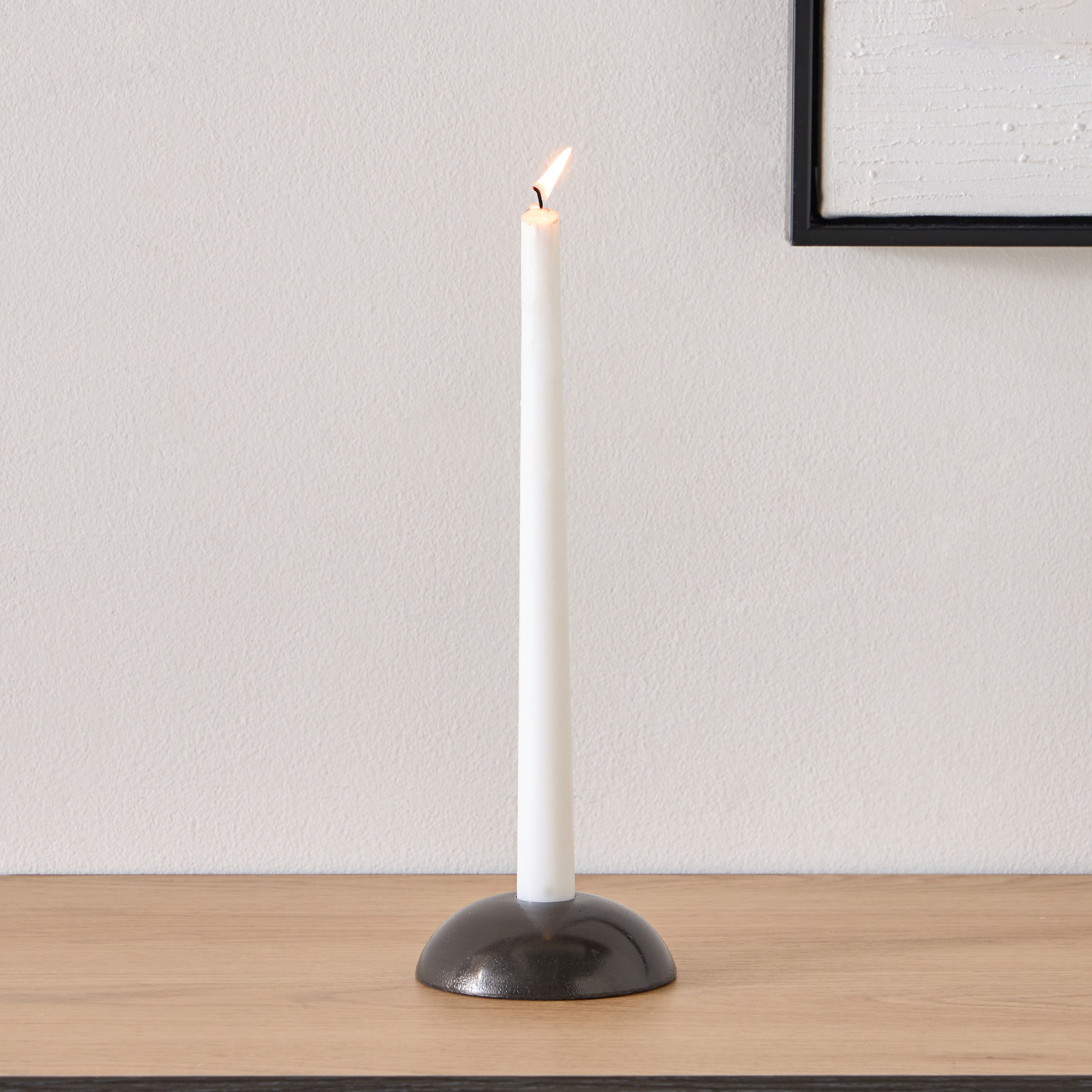 Calot Metal Candleholder - 10x10x4 cm-hbxlivingroom-decorandaccessories-candleholders-image-1