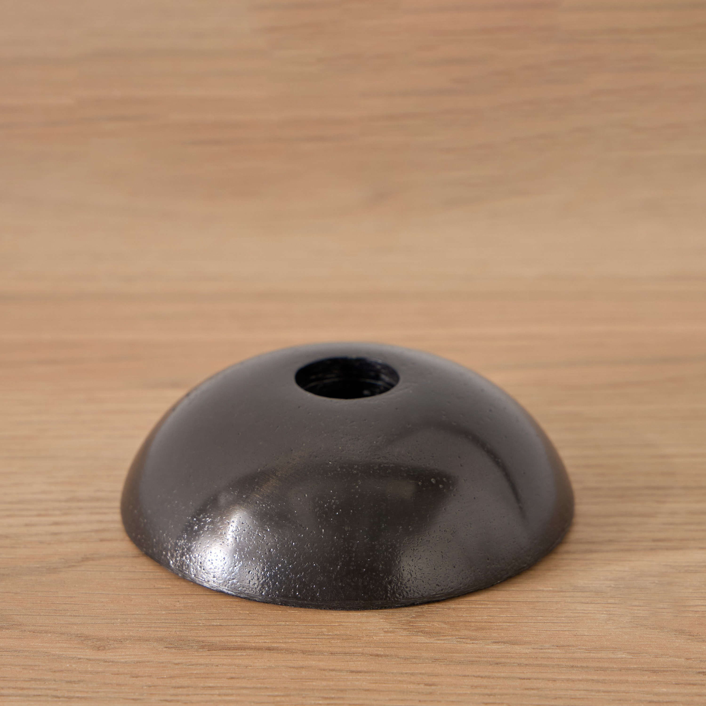 Calot Metal Candleholder - 10x10x4 cm-hbxlivingroom-decorandaccessories-candleholders-image-2