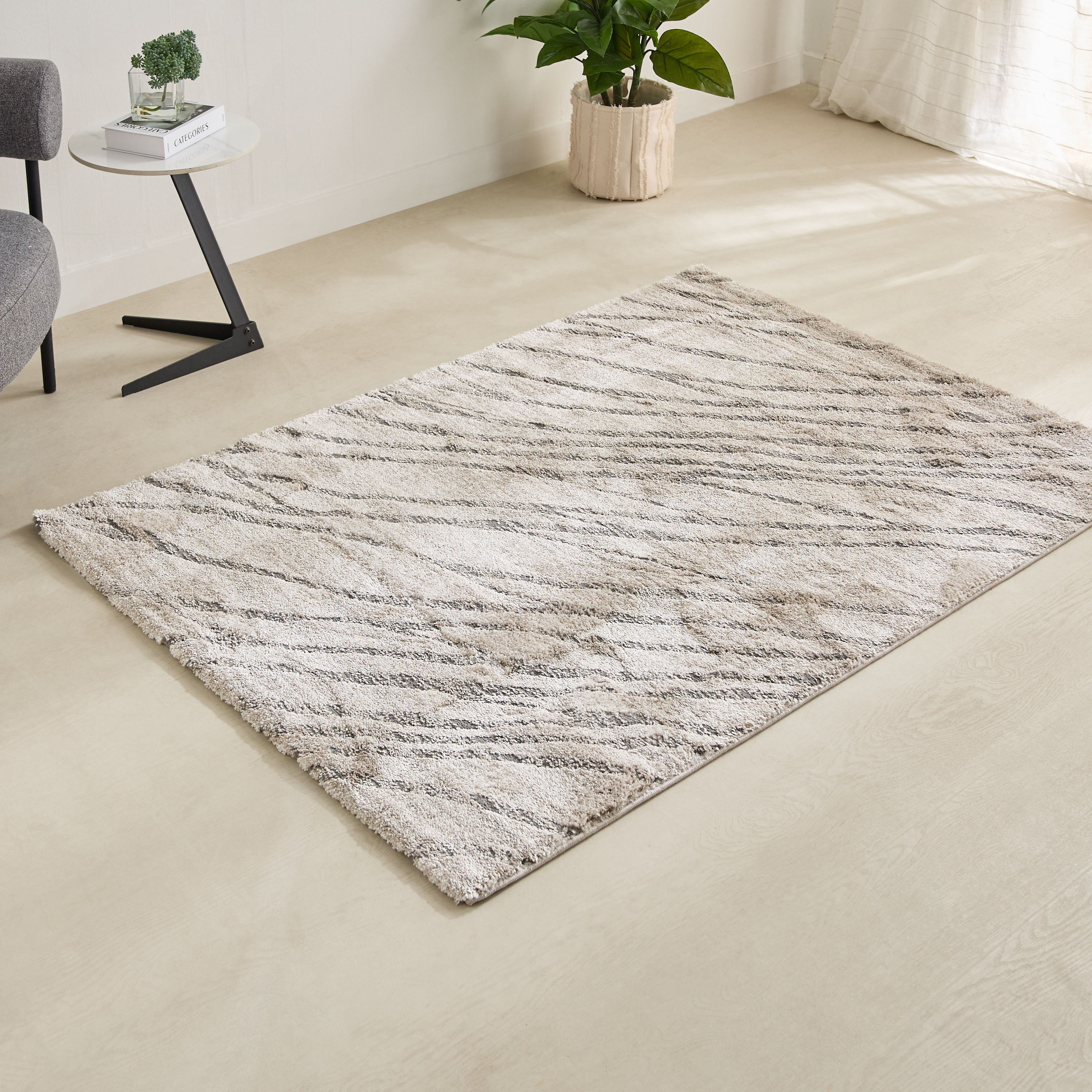 سجادة بوليستر من فيجو كانيون - 120x170 سم-hbxdecorandfurnishings-floorcoverings-rugs-image-1