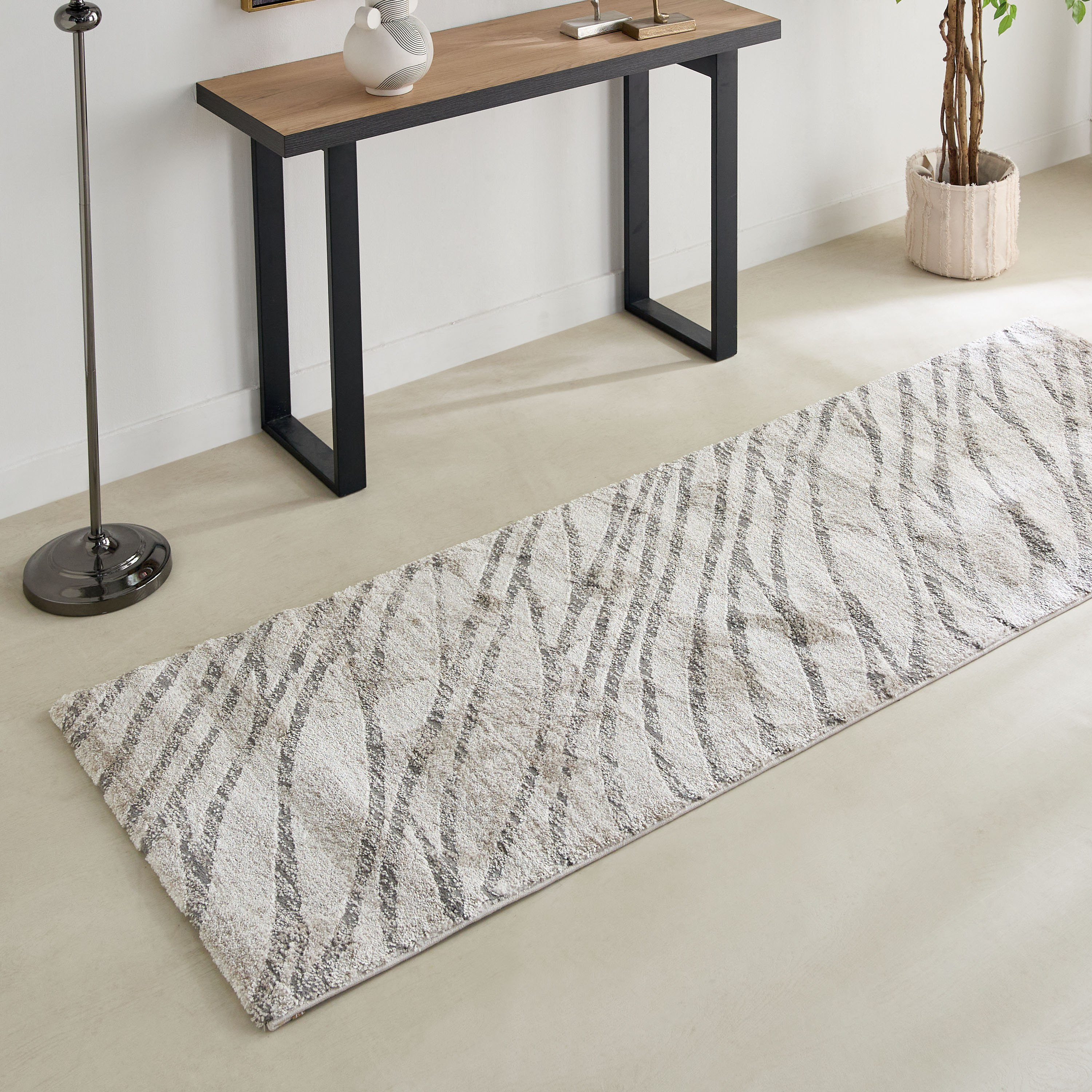 سجادة بوليستر من فيجو كانيون - 80x230 سم-hbxdecorandfurnishings-floorcoverings-rugs-image-1