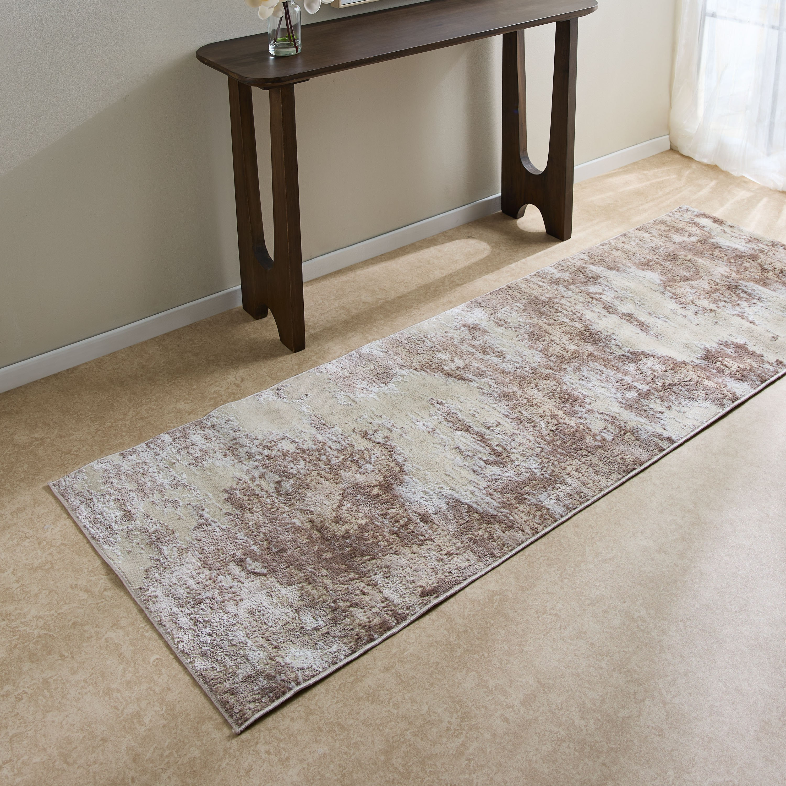 سجادة بوليستر من فيجو نيفادا - 80x230 سم-hbxdecorandfurnishings-floorcoverings-rugs-image-1