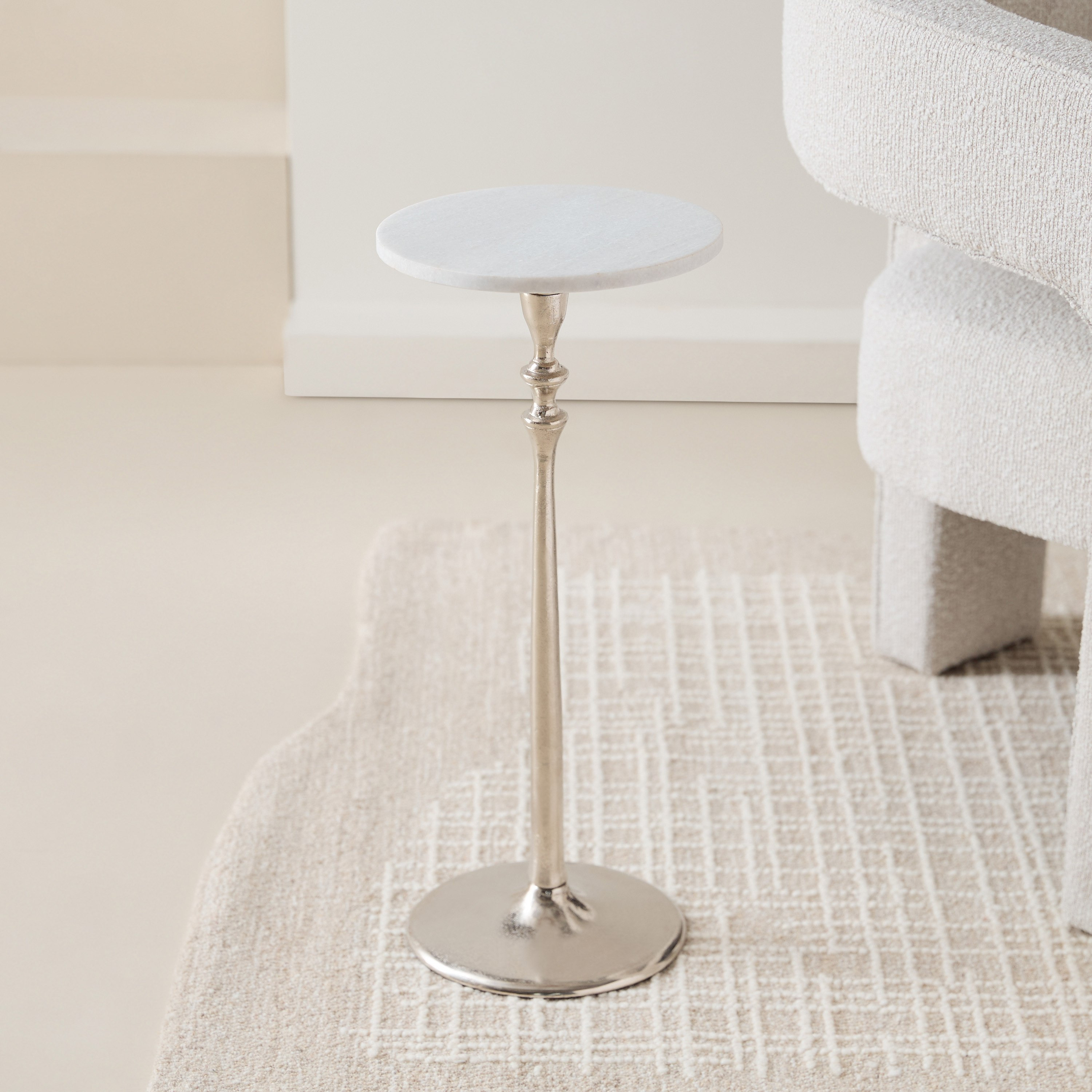 Cavon Roger Genuine Marble Top Accent Table-hbxfurniture-livingroom-endtables-image-2