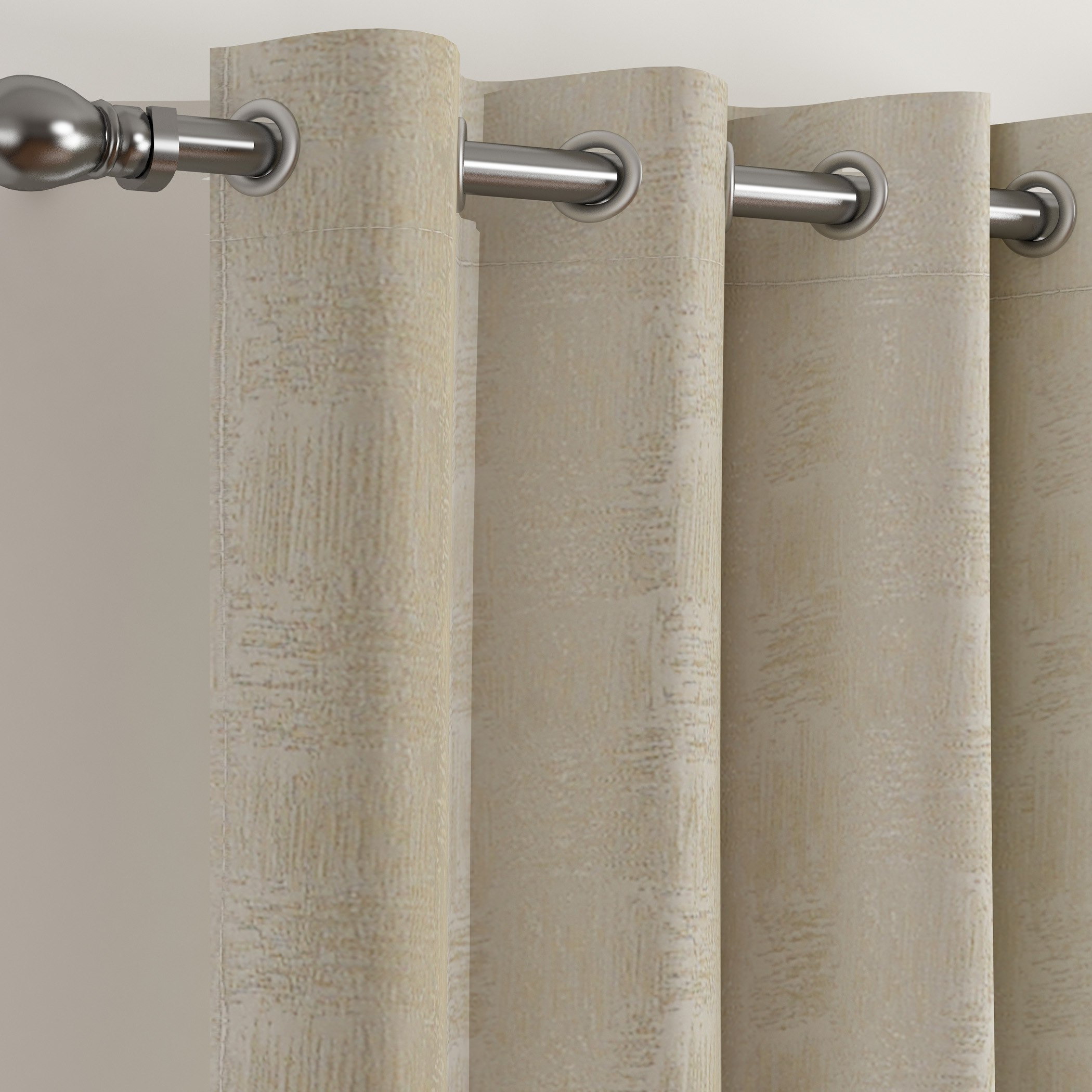 Rio 2-Piece Jacquard Textured Curtain Set - 140x240 cm-hbxhomeware-hbxlivingroom-image-2