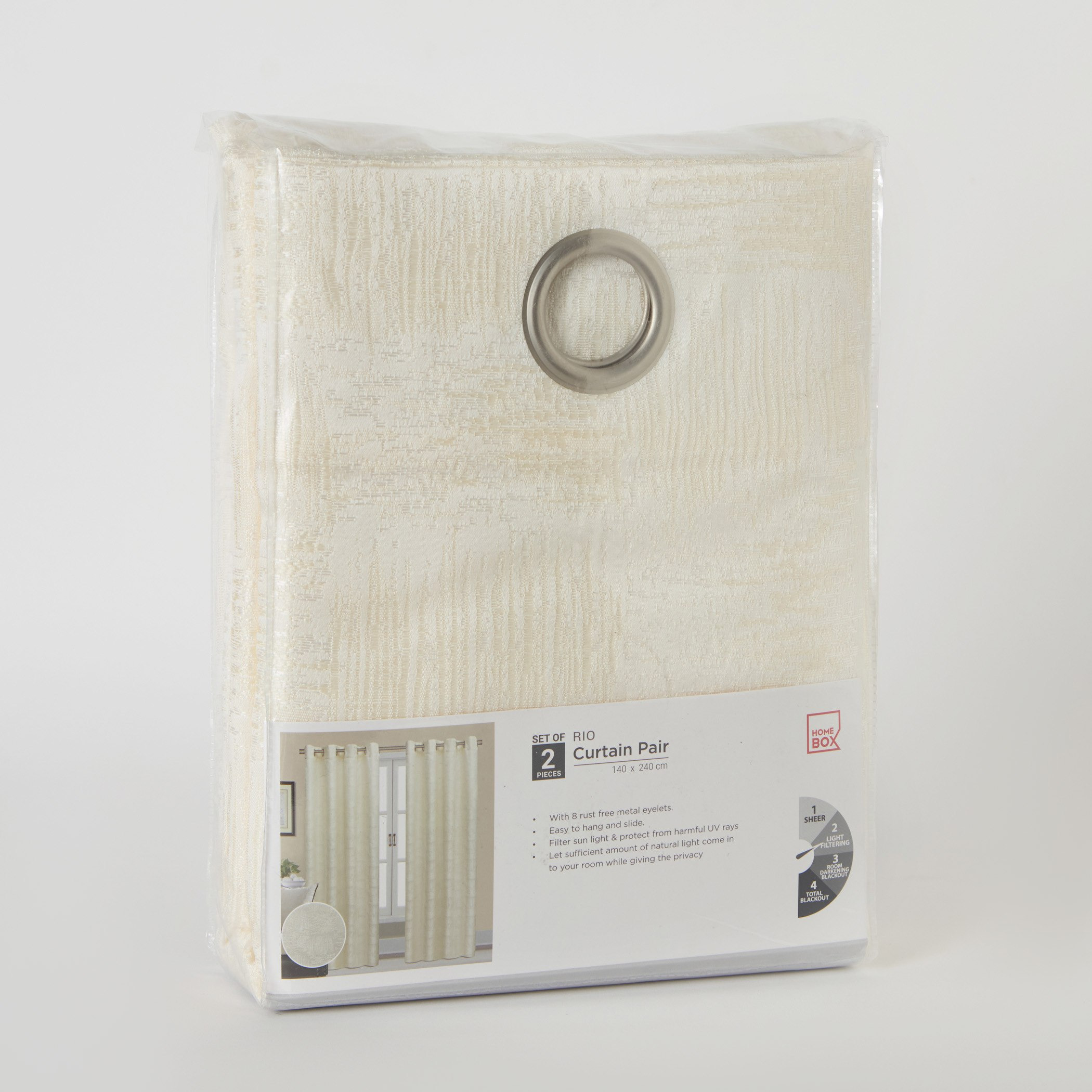 Rio 2-Piece Jacquard Textured Curtain Set - 140x240 cm-hbxhomeware-hbxlivingroom-image-4