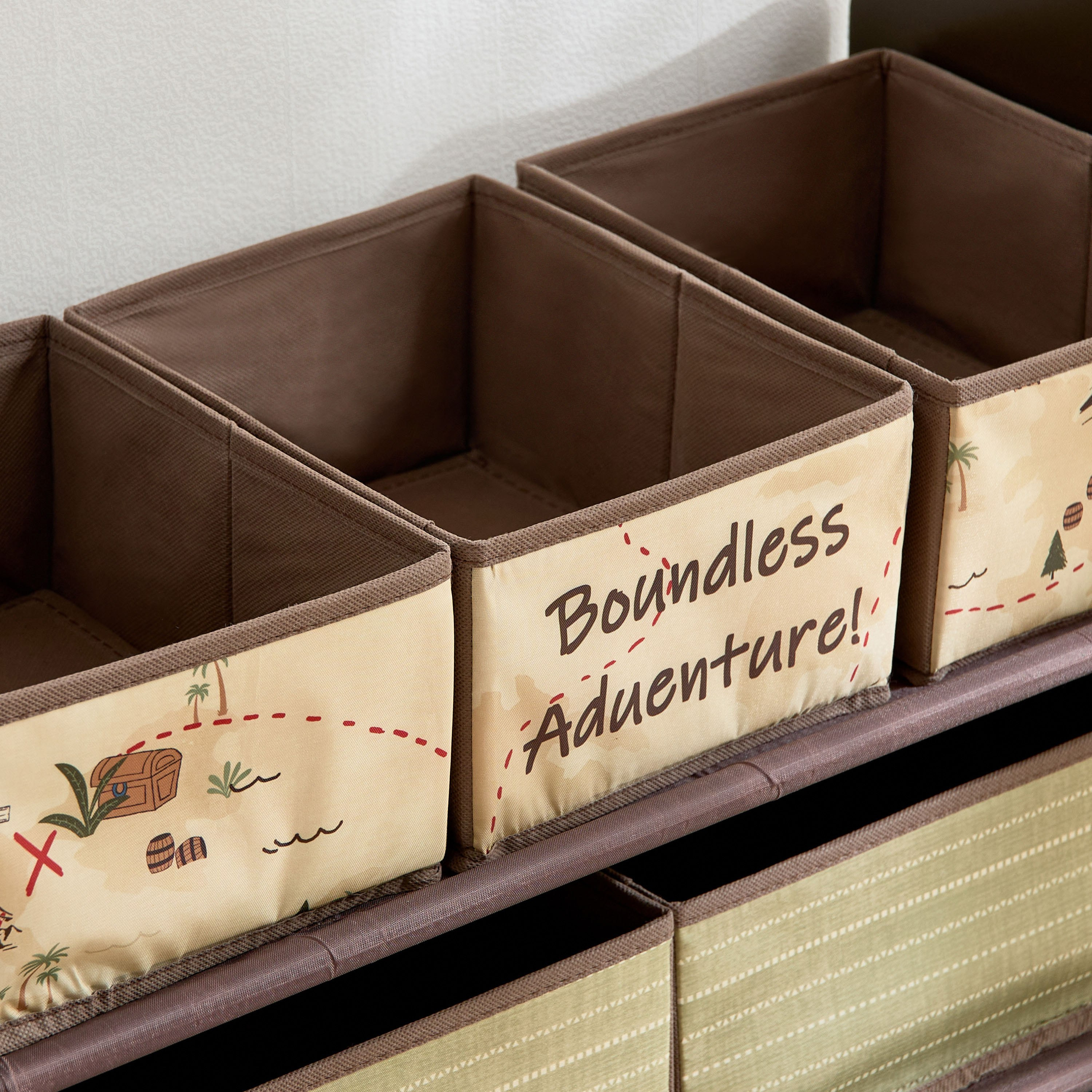 Adventurer Candice Colorchoc Fabric Storage Rack with 6 Bins - 63x30x70 cm-hbxkidsandyouth-bathandlaundry-bathroomaccessories-image-3