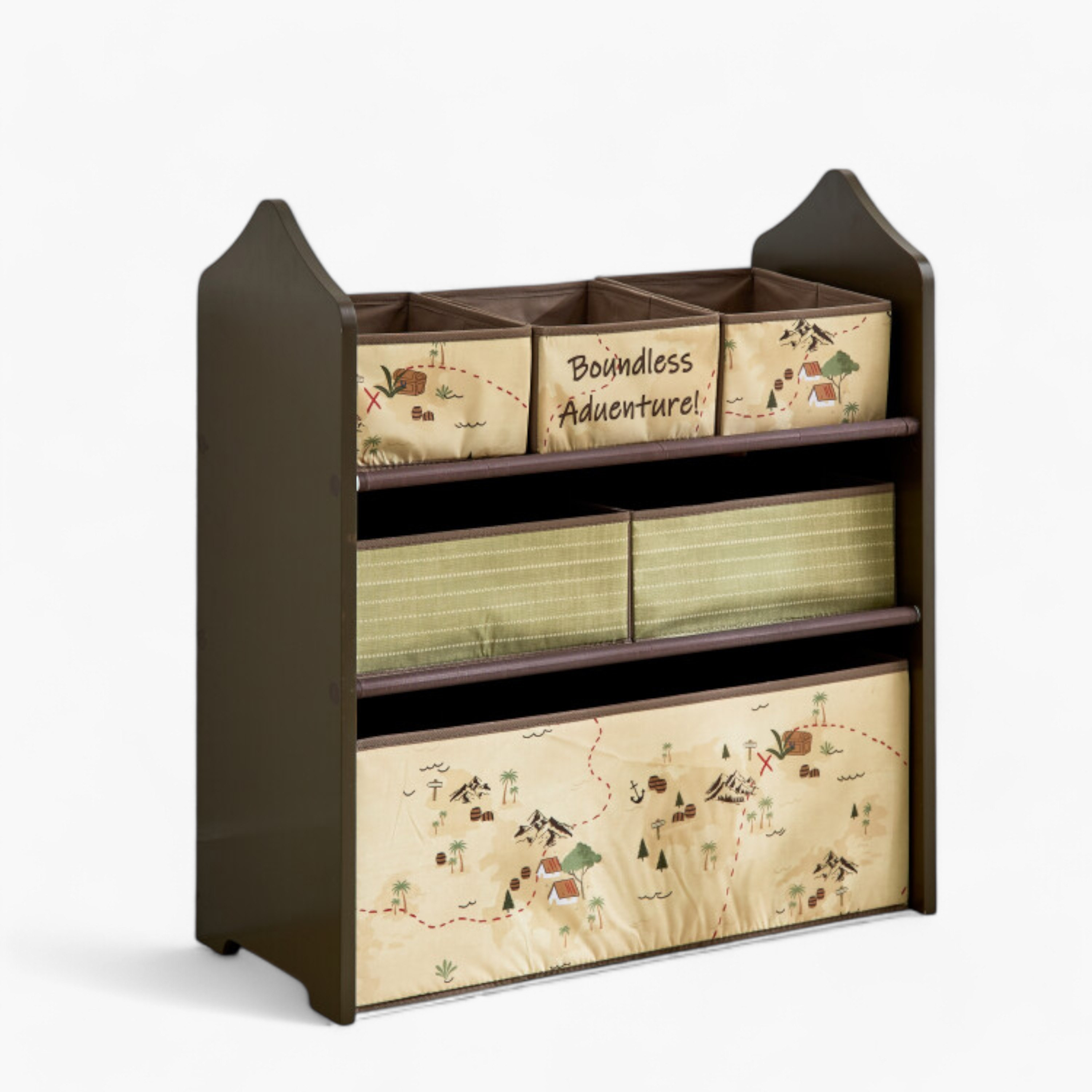 Adventurer Candice Colorchoc Fabric Storage Rack with 6 Bins - 63x30x70 cm-hbxkidsandyouth-bathandlaundry-bathroomaccessories-image-7
