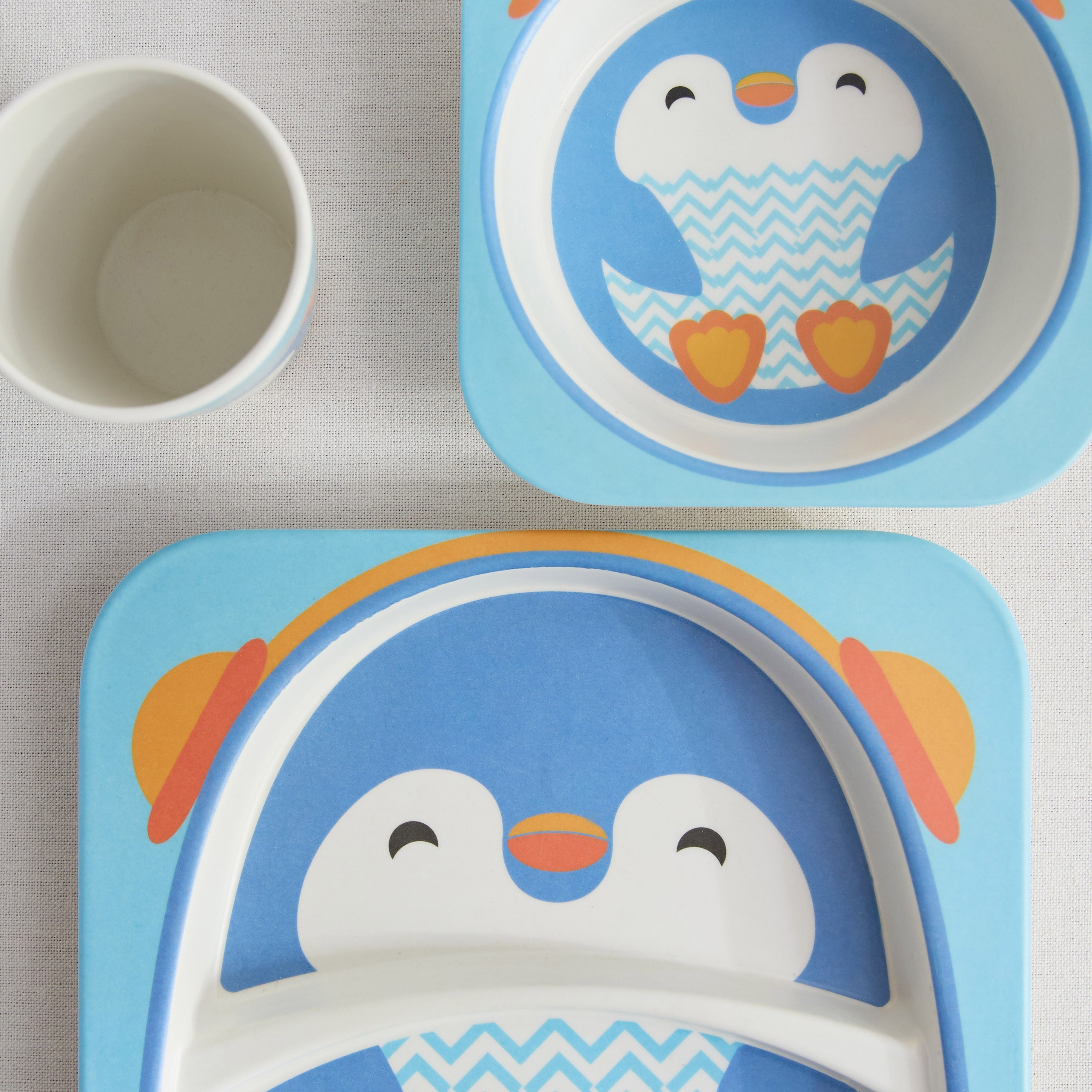 Penguin 5-Piece Bamboo Dinner Set-hbxhomeware-hbxkidsandyouth-image-4