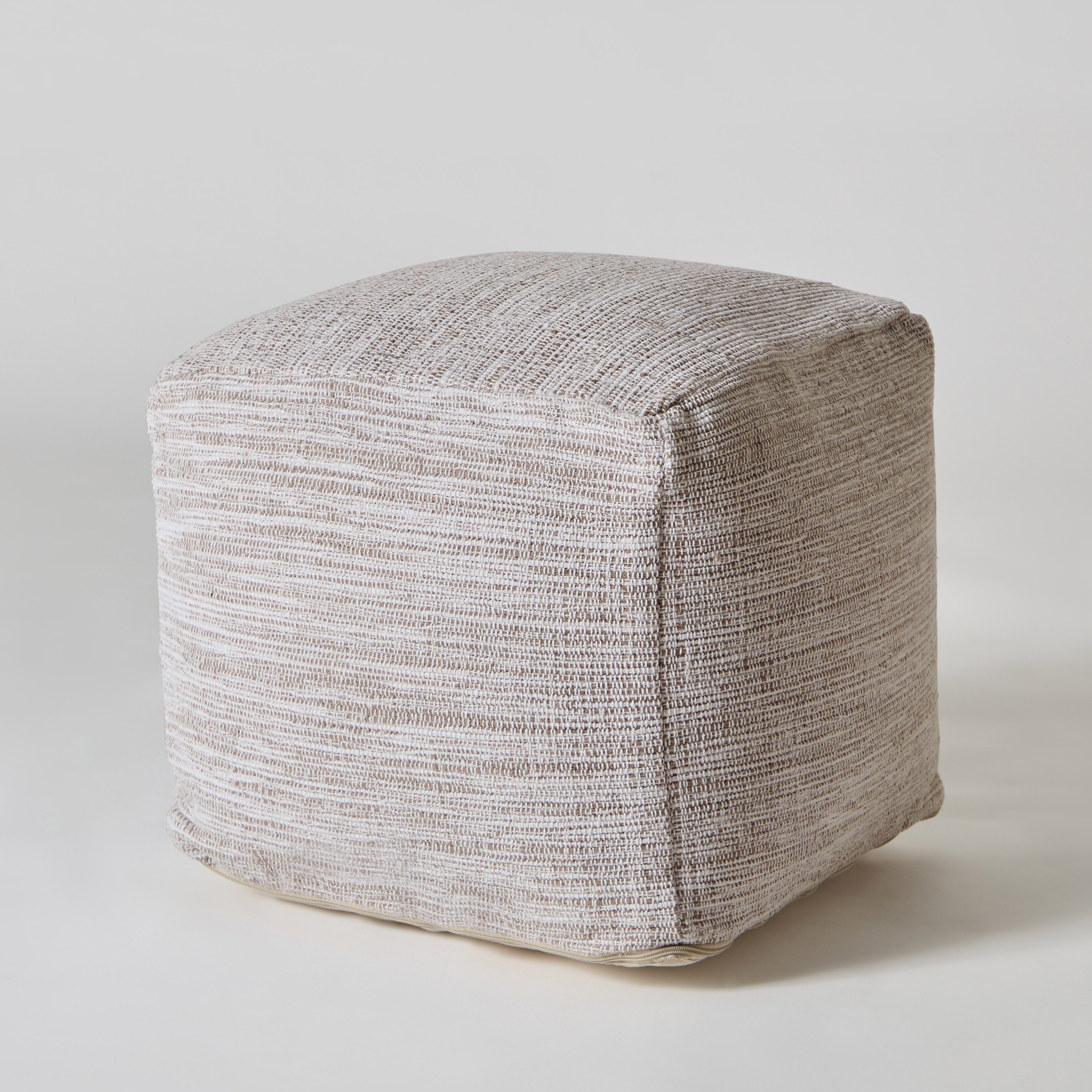 Madison Handmade Cotton Pouf - 45x45x40 cm-hbxlivingroom-sofasandarmchairs-ottomansandfootstools-image-6