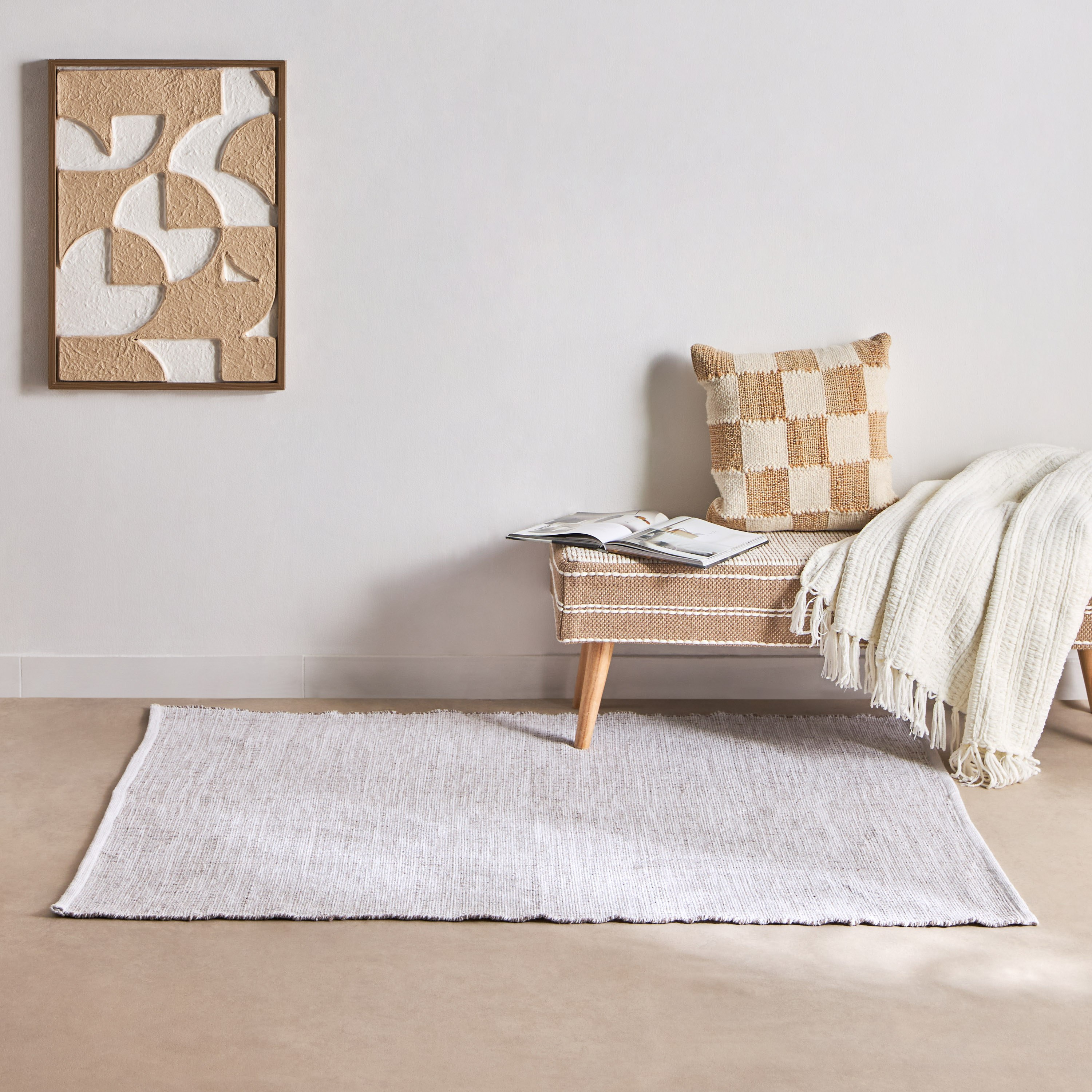 Madison Handmade Cotton Dhurrie - 80x150 cm-hbxdecorandfurnishings-floorcoverings-rugs-image-5