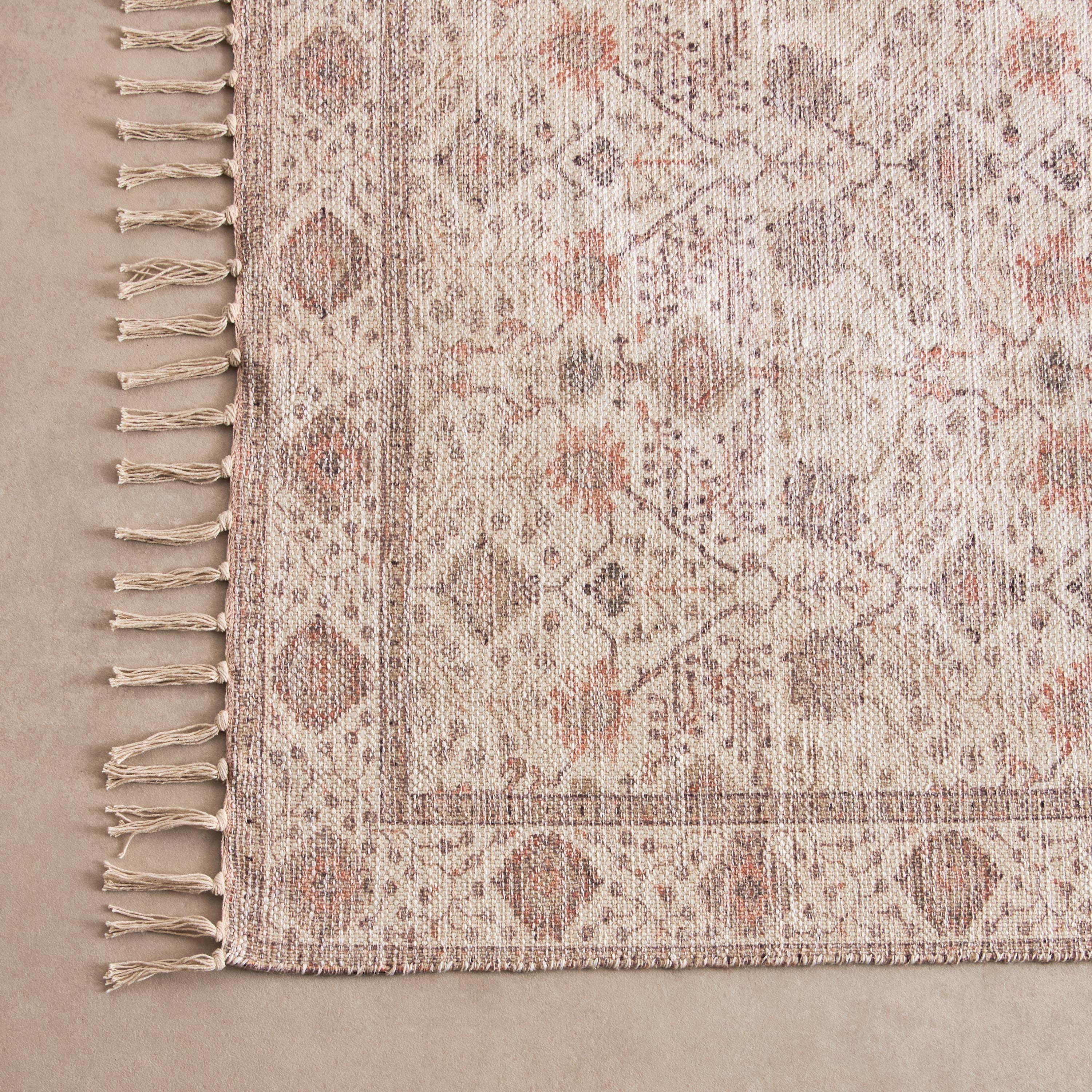 Glimmer Juana Handmade Printed Dhurrie - 80x150 cm-hbxdecorandfurnishings-floorcoverings-rugs-image-2