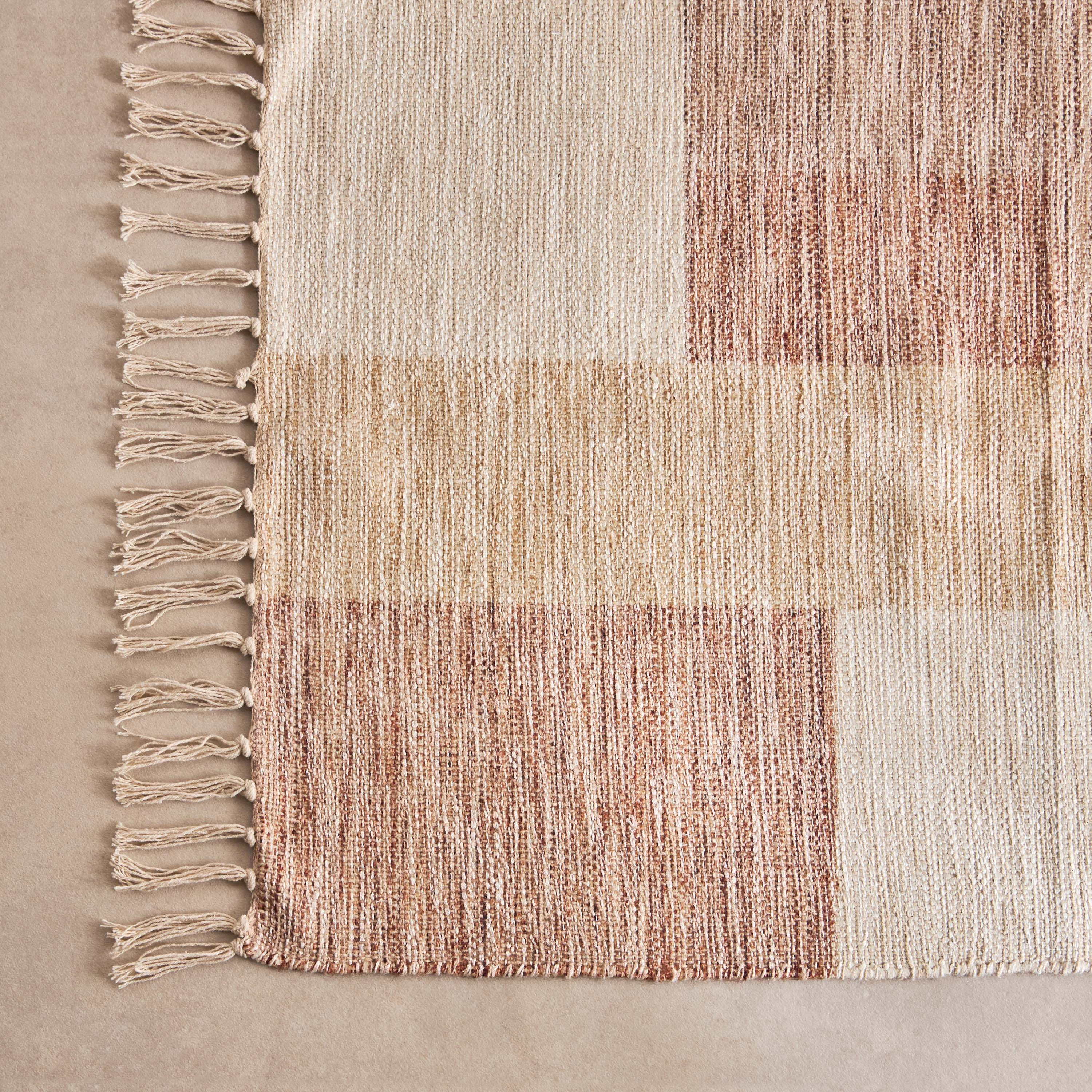 Glimmer Aristo Handmade Printed Dhurrie - 60x90 cm-hbxdecorandfurnishings-floorcoverings-rugs-image-2