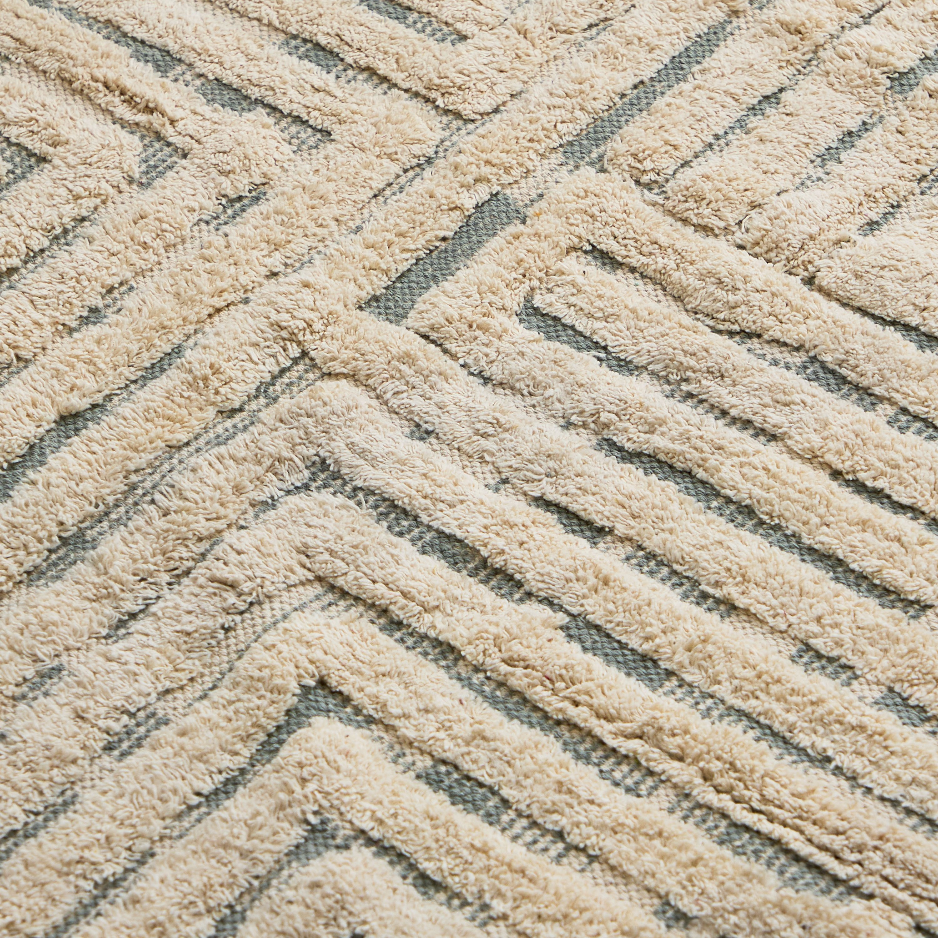 سجادة دوري قطن مخططة أوتوس من آيزل - 60x90 سم-hbxdecorandfurnishings-floorcoverings-rugs-image-2