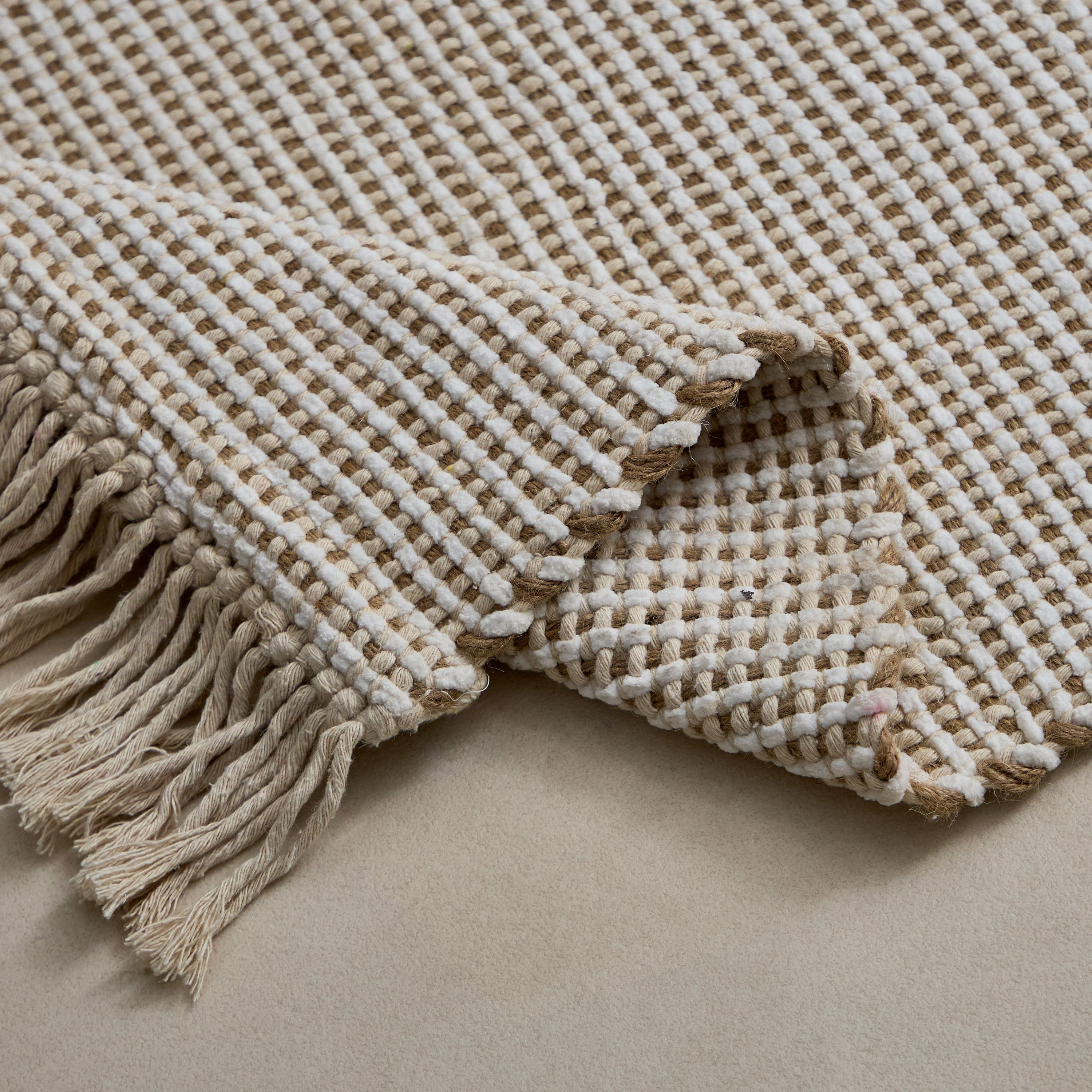 سجادة دوري جوت قطنية من أزورا - 80×150 سم-hbxdecorandfurnishings-floorcoverings-rugs-image-4