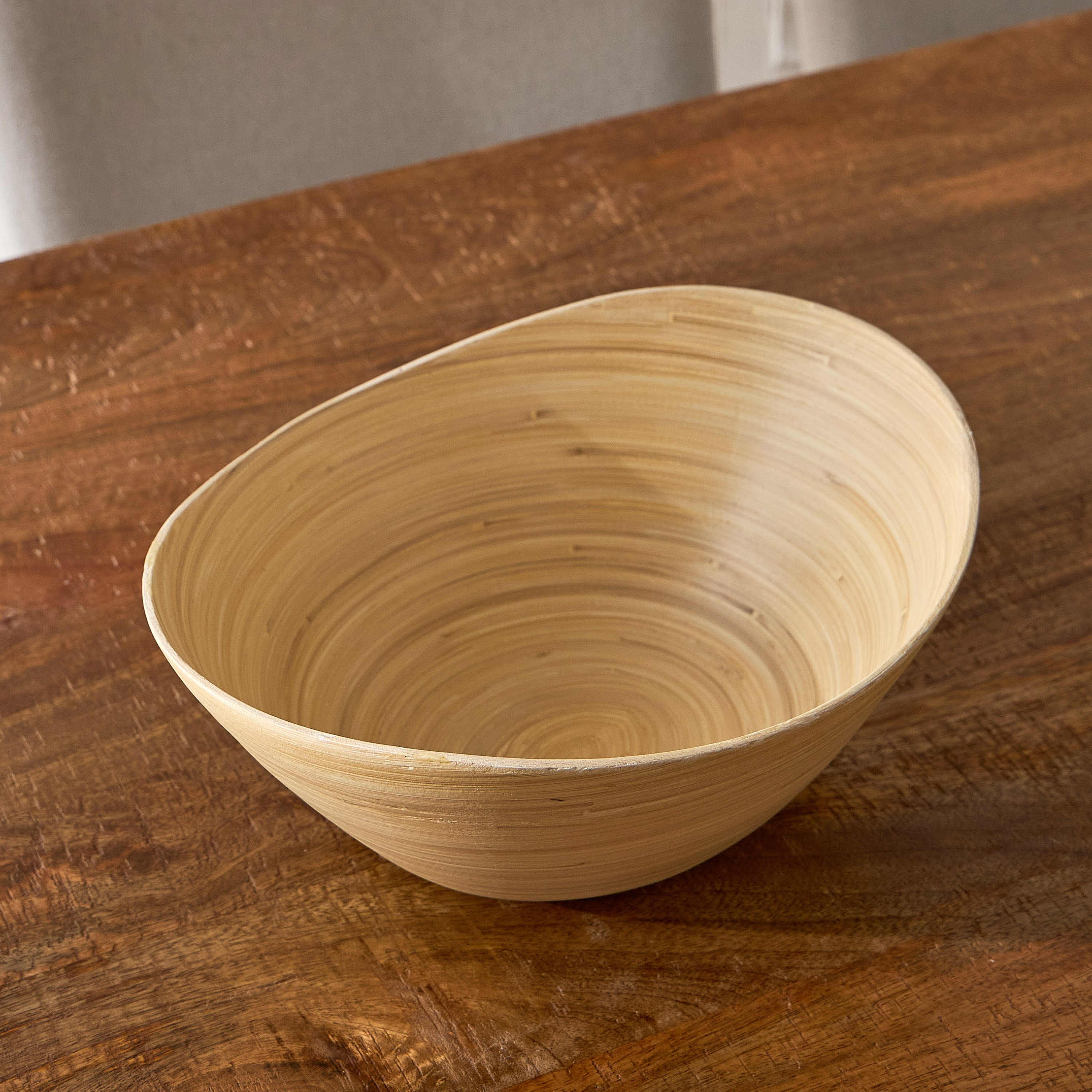 Belmonte Natural Spun Bamboo Tray - 30x24x10 cm-hbxhomeware-hbxdecorandfurnishings-image-2