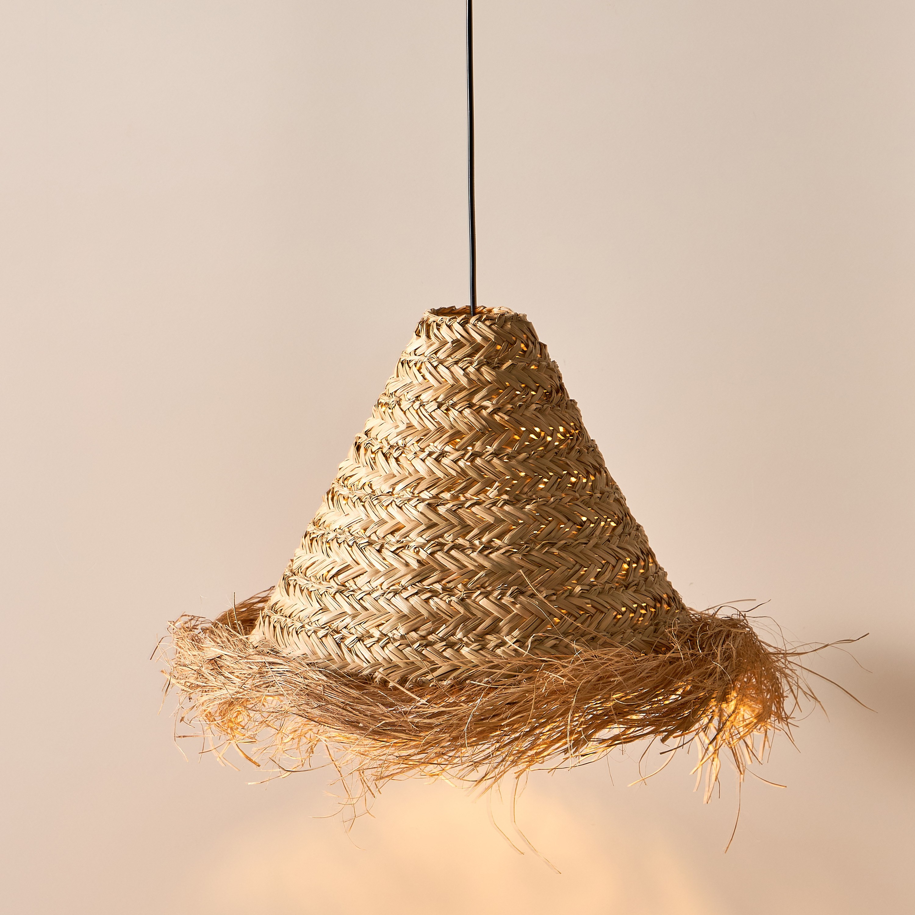 غطاء مصباح من أعشاب البحر من بلمونتي - 41x30×35 سم-hbxhomeware-hbxlivingroom-image-2