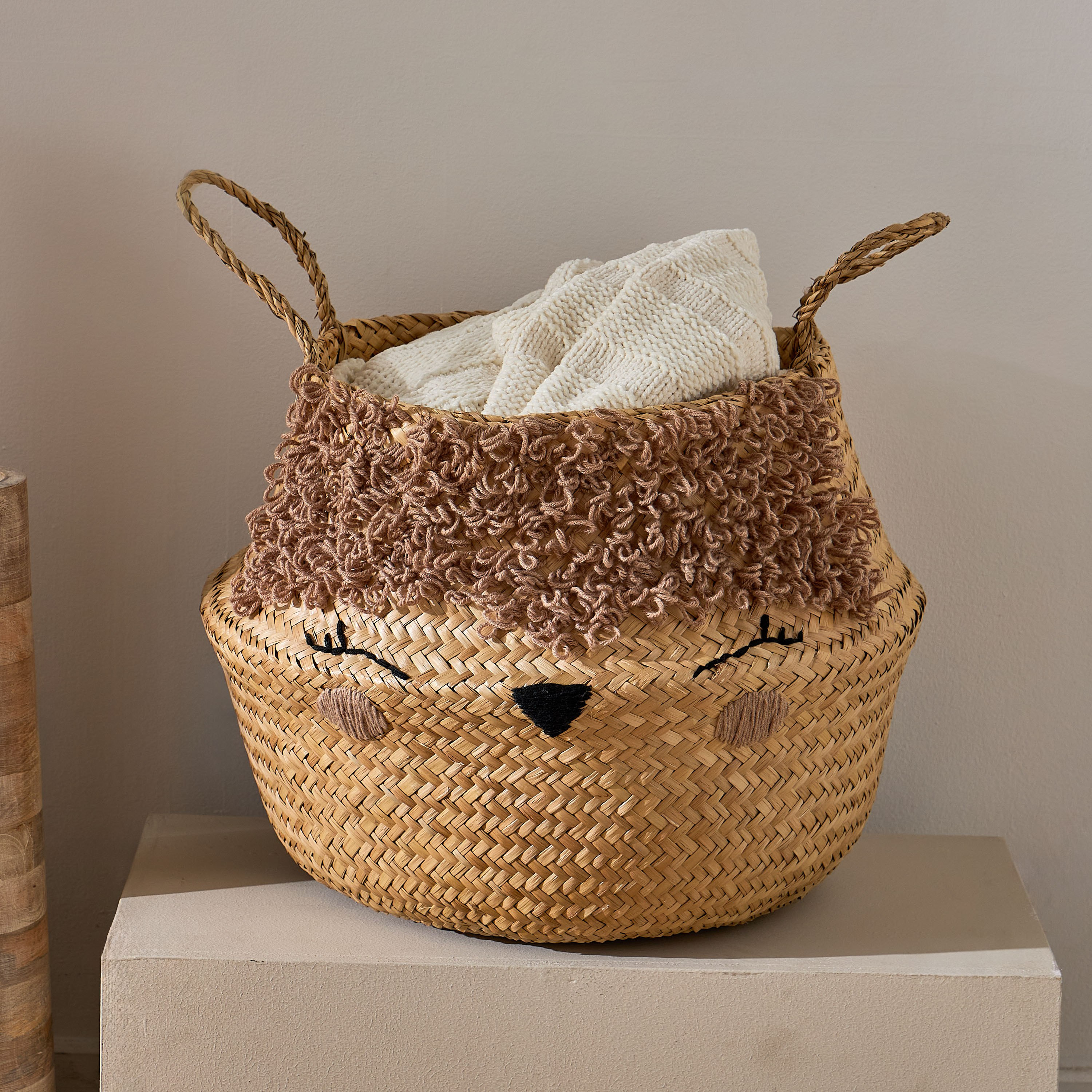 سلّة أعشاب بحريّة من بلمونتي- 35x35 سم-hbxhomeware-hbxkidsandyouth-image-1
