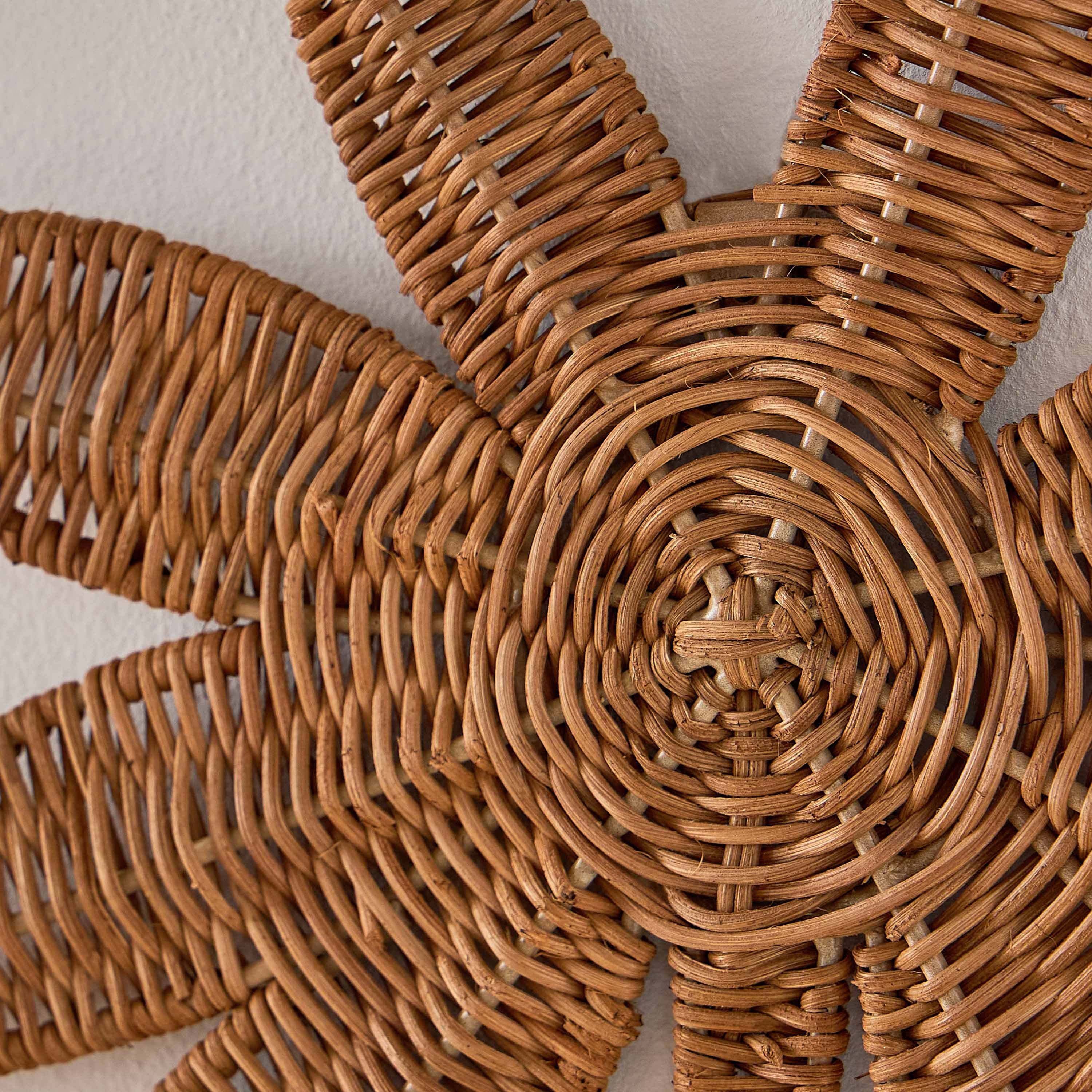Belmonte Palm Rattan Wall Decor - 34x51 cm-hbxdiningroom-walldecor-wallart-image-3