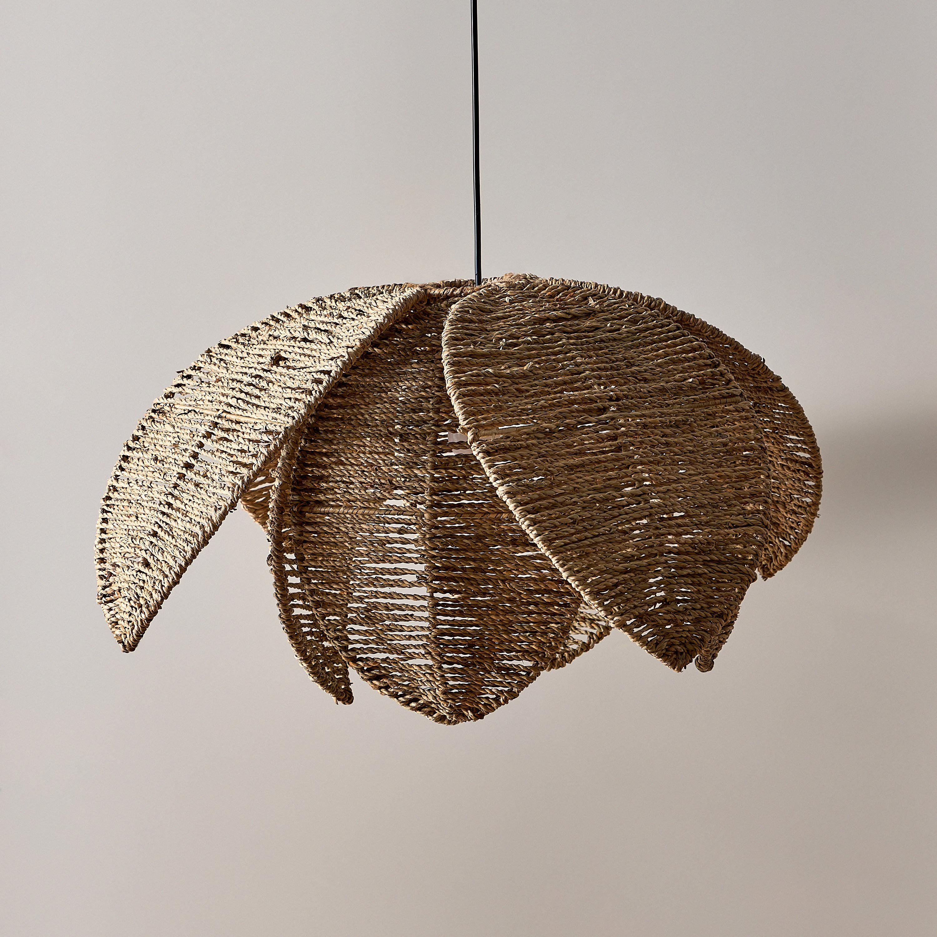 غطاء مصباح من أعشاب البحر من بلمونتي - 67×35 سم-hbxhomeware-hbxlivingroom-image-1