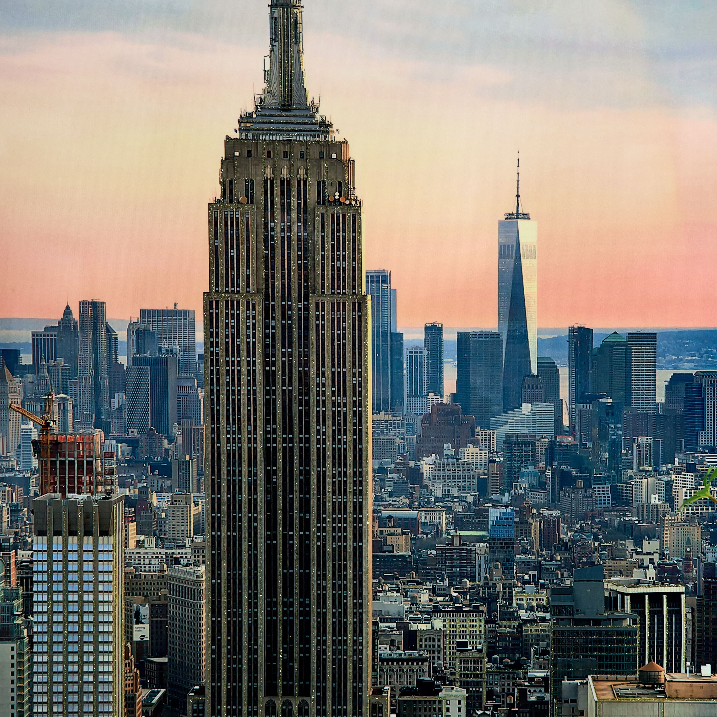 Nairobi Tower Hand Painting Gloss Wall Art - 100x2.5x70 cm-hbxhomeware-hbxdecorandfurnishings-image-4
