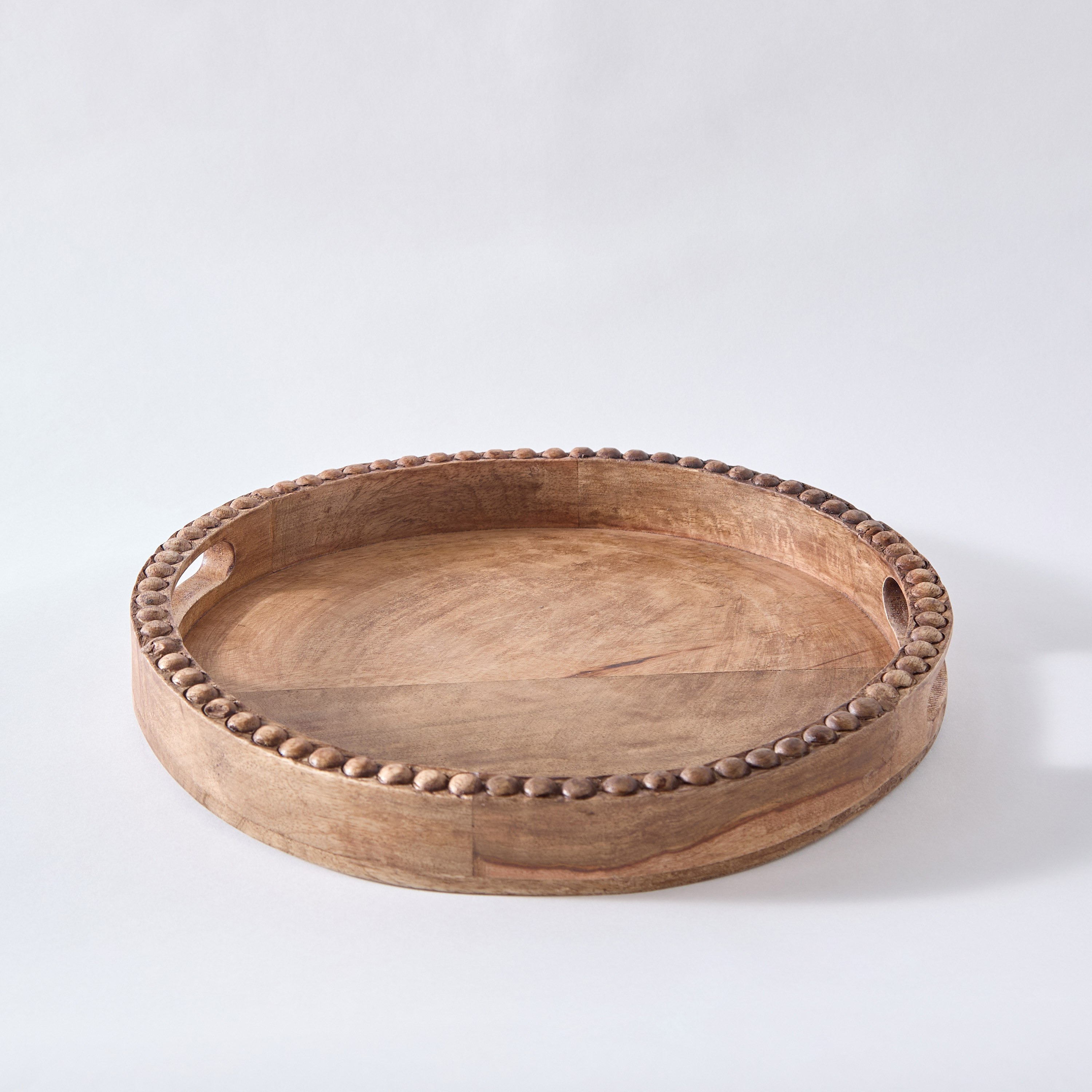 صينية خشبية مستديرة مطرزة من وينز - 34x24x4.5 سم-hbxhomeware-hbxdecorandfurnishings-image-5