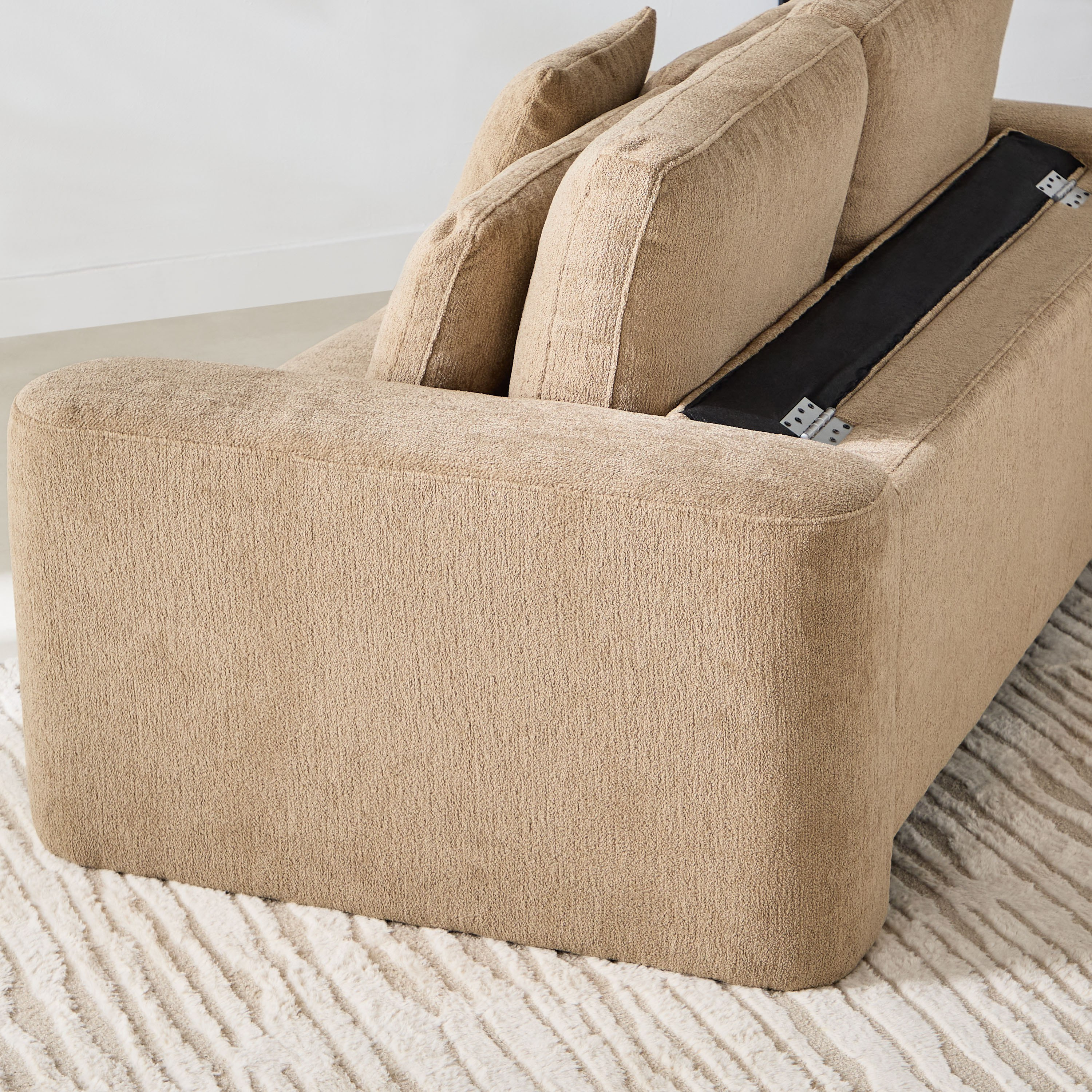 كنبة قماش مقعدين مع 3 وسائد من روفيغو-hbxlivingroom-sofasandarmchairs-sofas-image-7