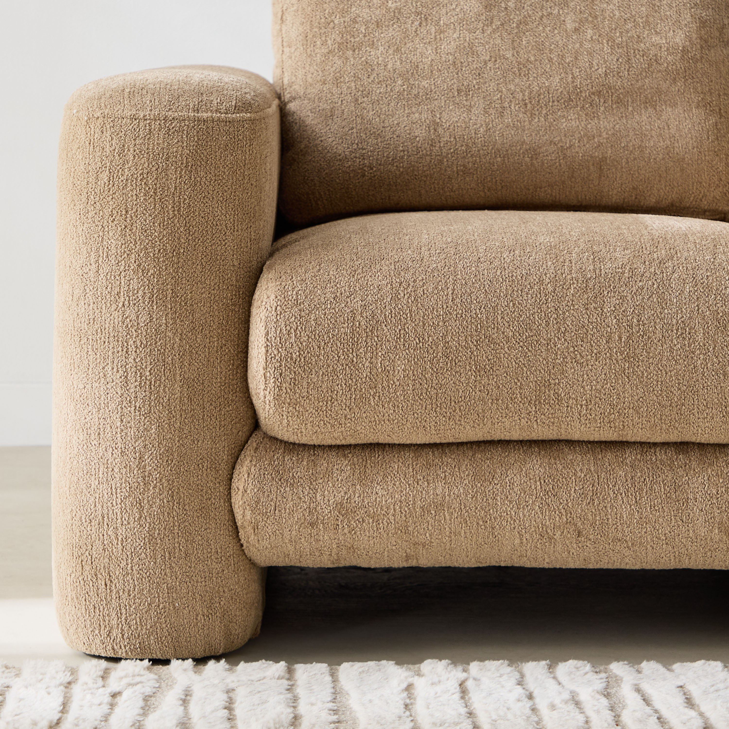 Rovigo Fabric Armchair Sofa with Cushion-hbxlivingroom-sofasandarmchairs-sofas-image-5