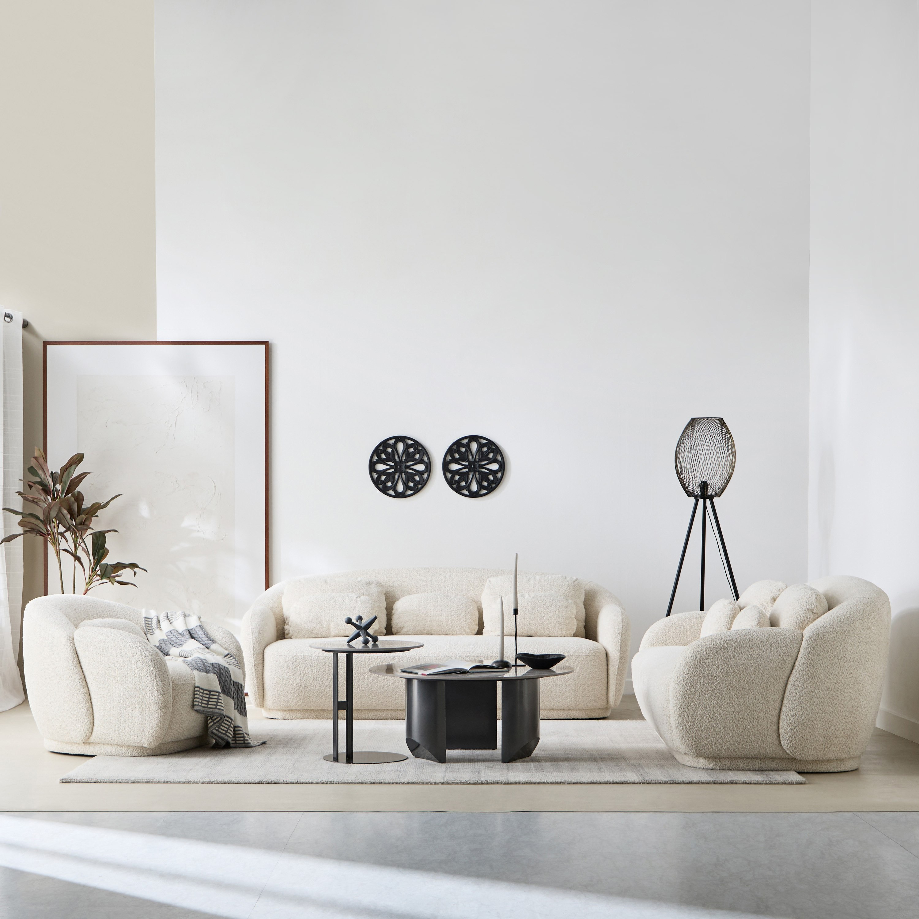 كنبة قماش بمساند ذراعين مع وسادة من ميلفي-hbxlivingroom-sofasandarmchairs-sofas-image-9