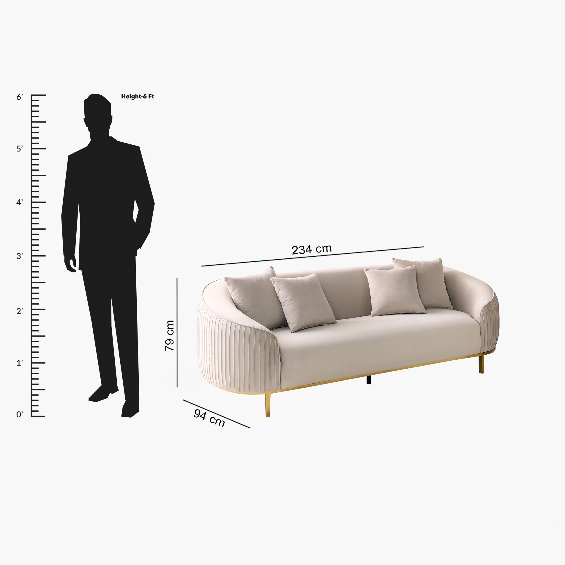 كنبة قماش 3 مقاعد مع 4 وسائد من سورينتو-hbxlivingroom-sofasandarmchairs-sofas-image-9