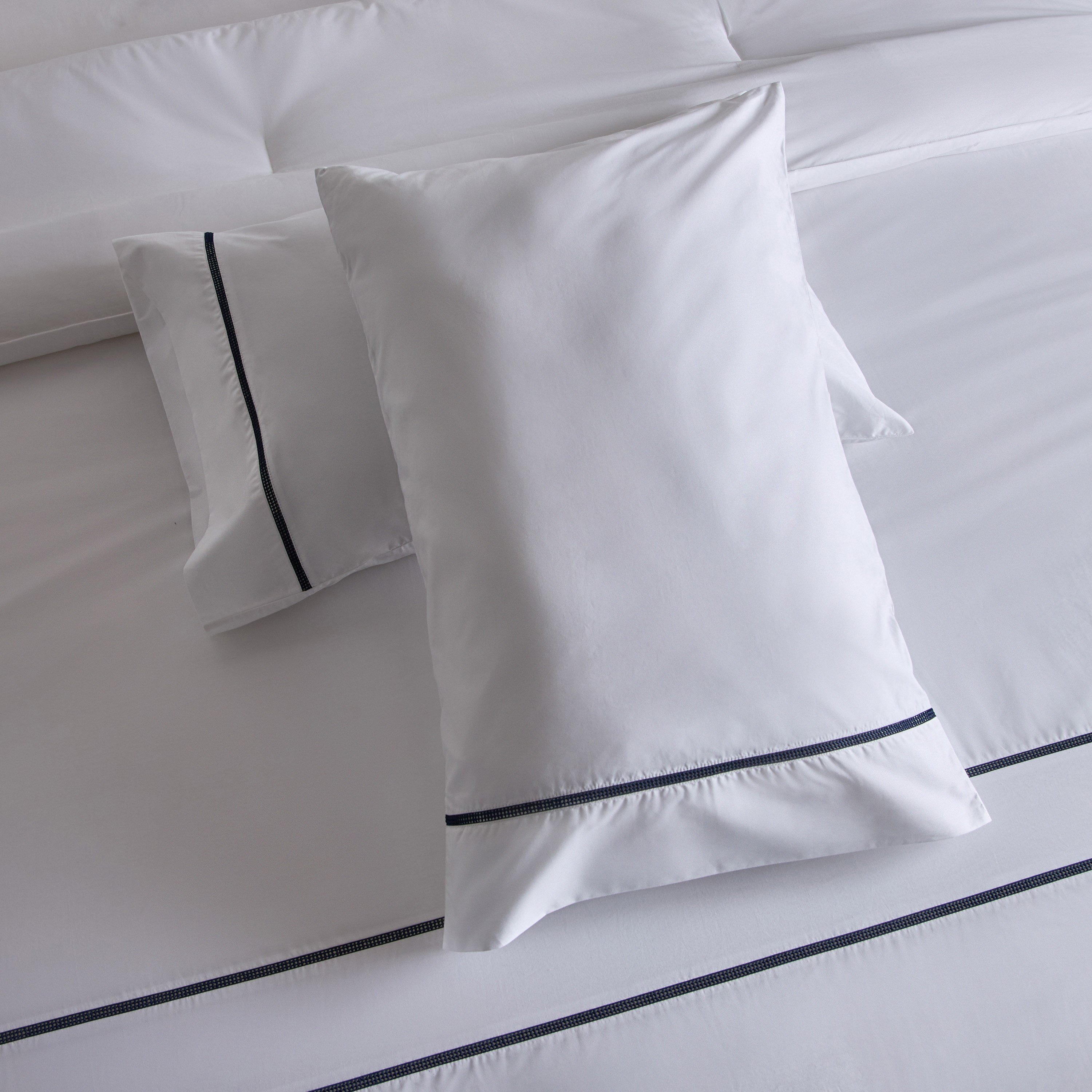 طقم لحاف كينج قطن 5 قطع بحواف دانتيل من وايت هافن - 220x240 سم-hbxhomeware-hbxbedroom-image-8