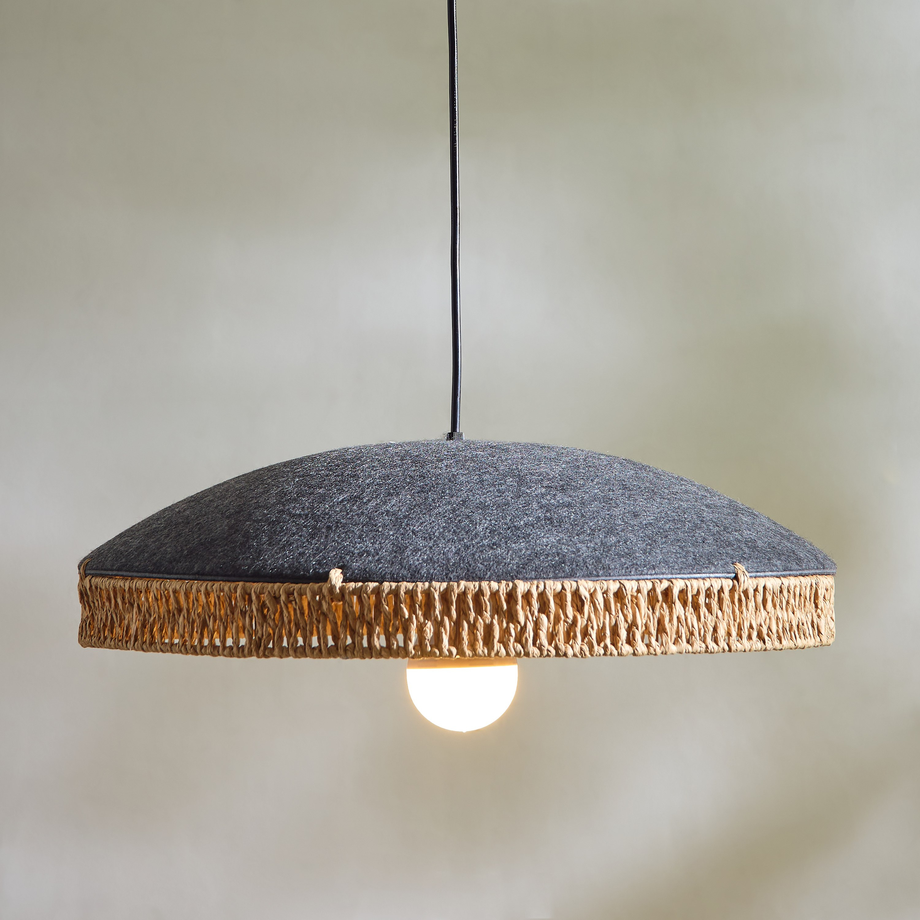 Fema Elma Felt Lampshade - 46x8x12 cm-hbxhomeware-hbxlivingroom-image-2