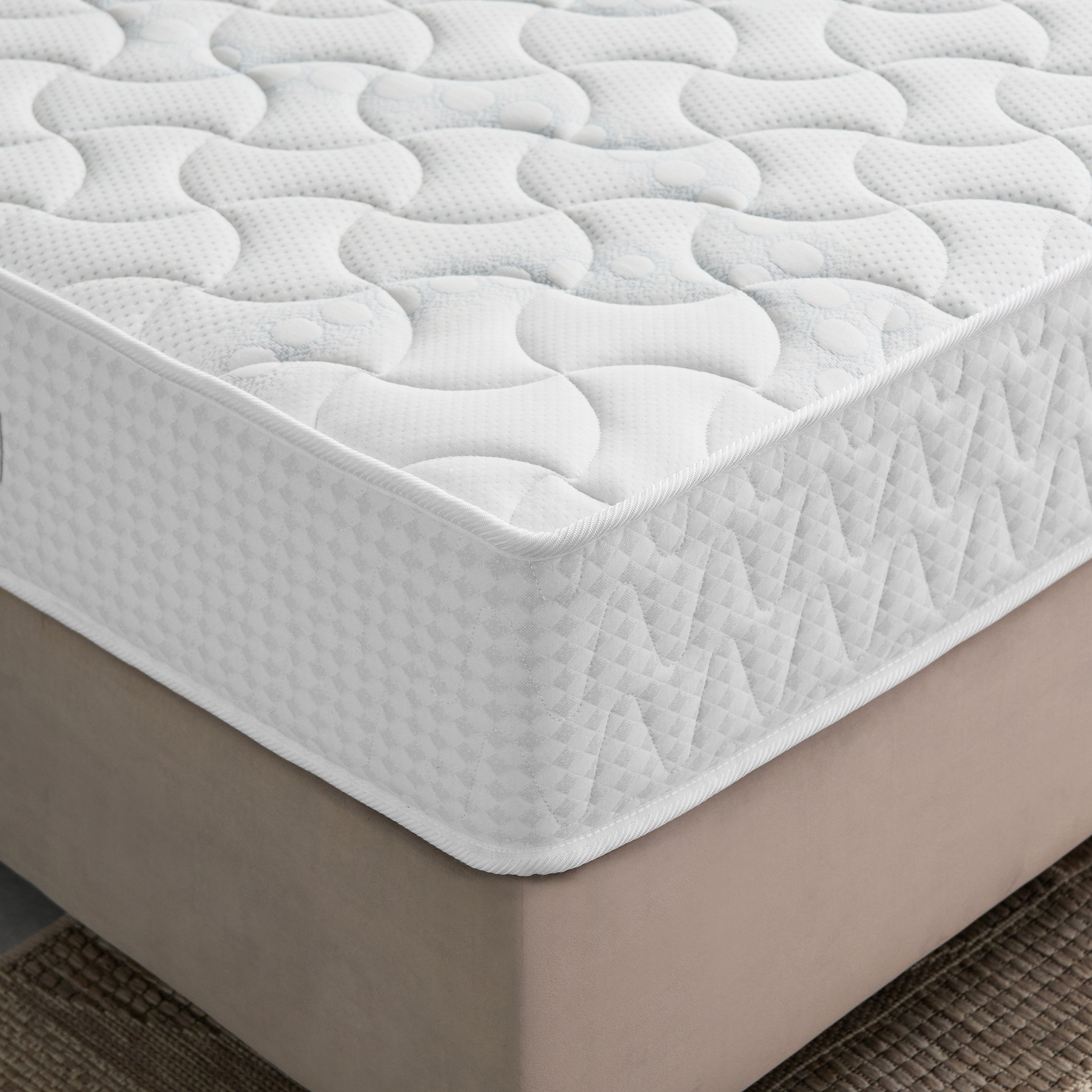 SleepNest iBloom Comfort Medium Firm Bonnell Spring Single Mattress - 90x200x23 cm-hbxfurniture-bedroom-mattresses-single-image-6