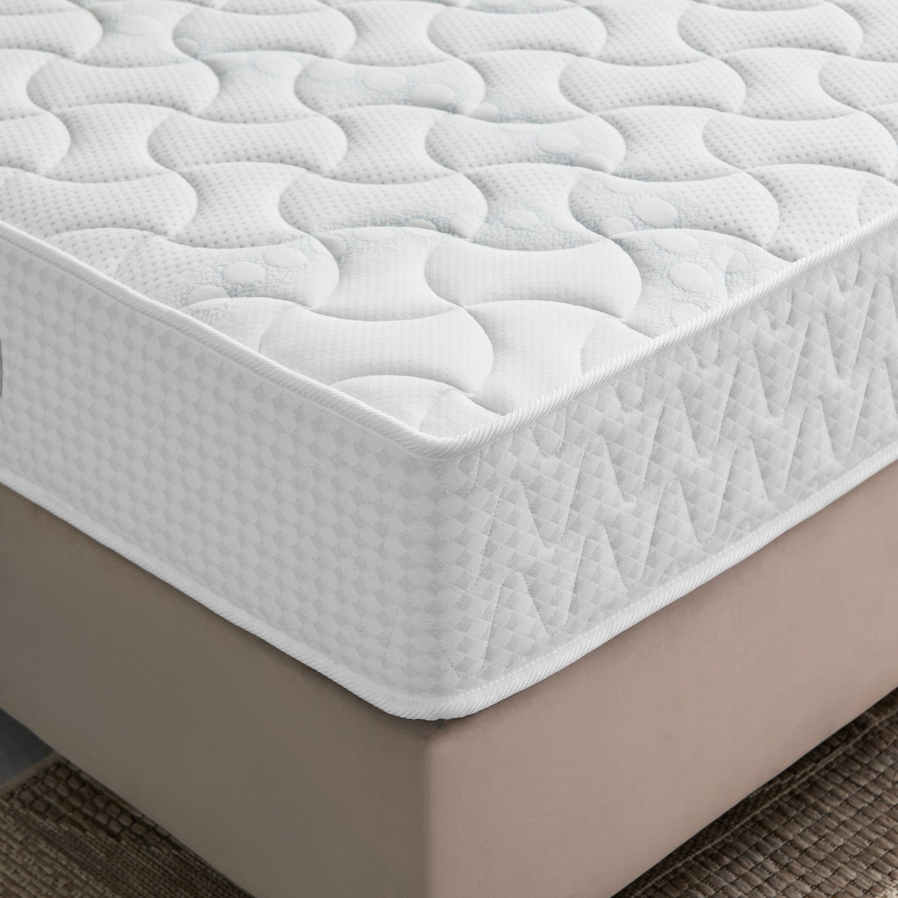 SleepNest iBloom Comfort Medium Firm Bonnell Spring Queen Mattress - 150x200x23 cm-hbxbedroom-mattresses-queen-image-6